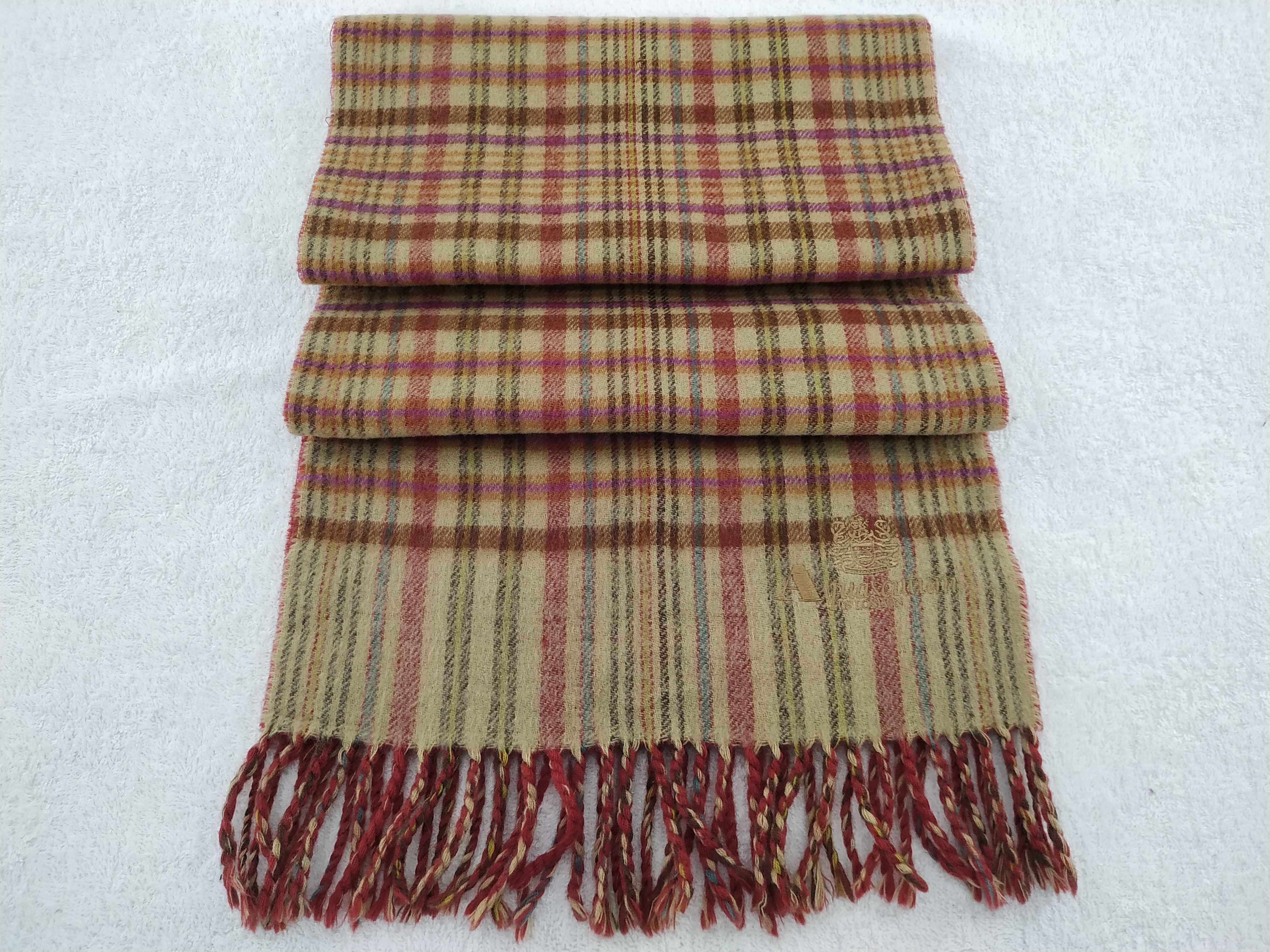 Aquascutum Vintage Auascutum Scarf/Muffler/Neckwear MF506 Size ONE SIZE - 2 Thumbnail