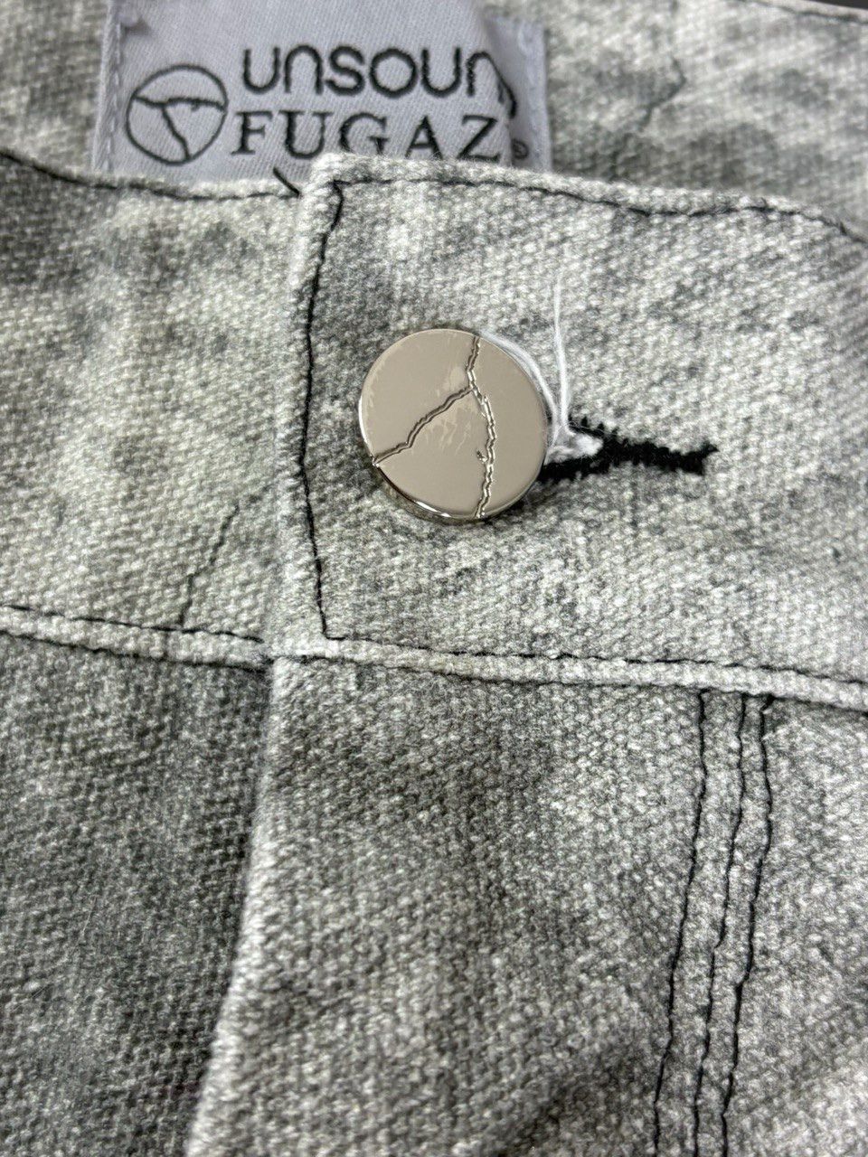 Fugazi Fugazi Unsound Rags Concrete Double Knee Work Pant Size US 32 / EU 48 - 12 Thumbnail