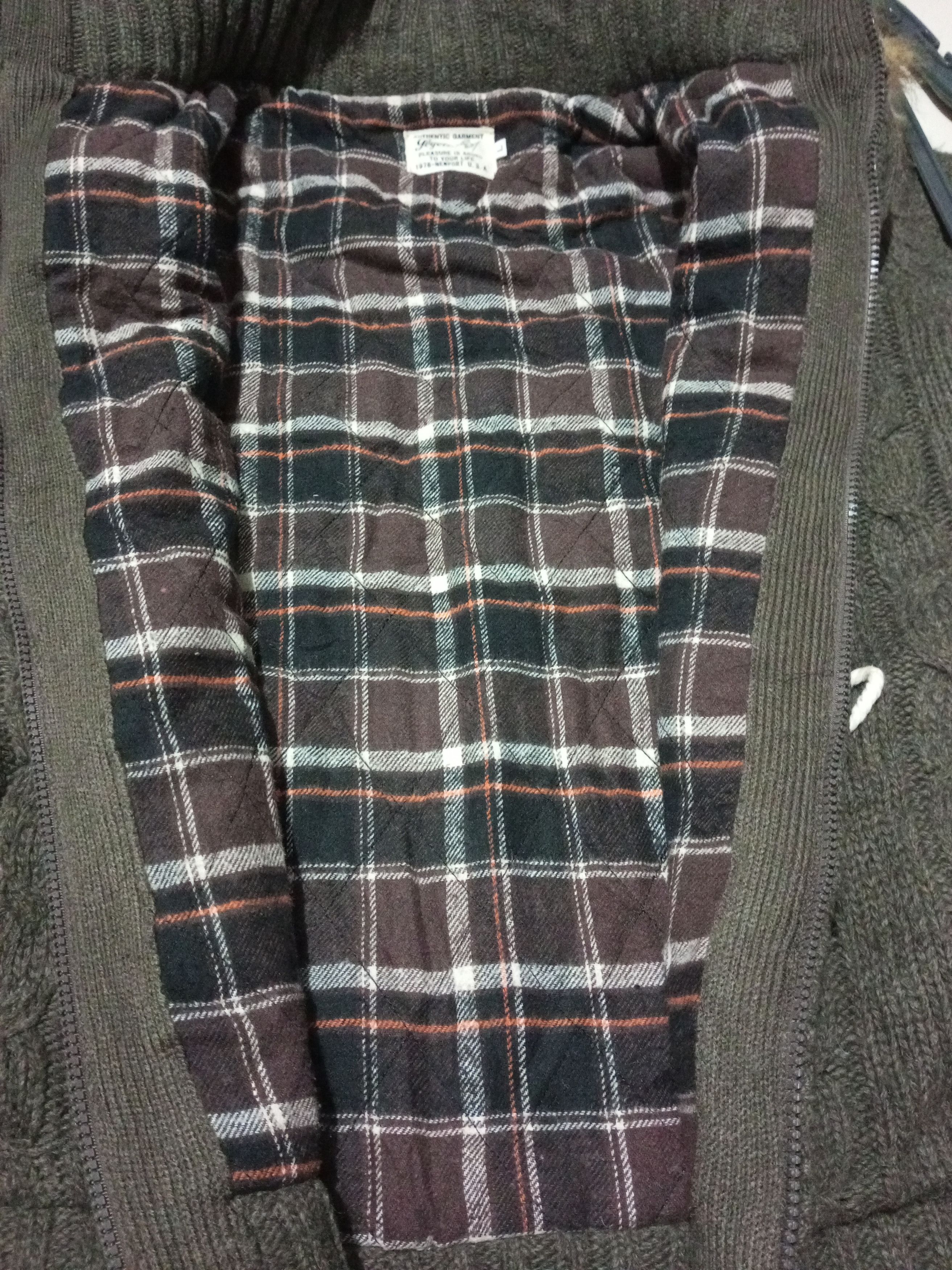 Japanese Brand Peyote - Fur hoodie Cabel Knit ifsixwasnine lgb style Size US L / EU 52-54 / 3 - 5 Thumbnail