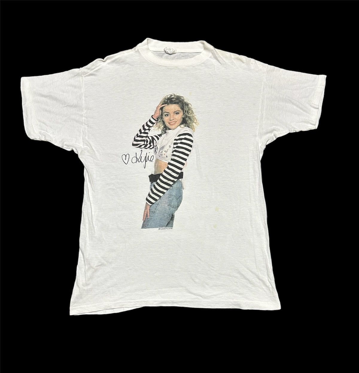 Rap Tees Vintage 90s Kylie Minogue Poster throwback tee Size US M / EU 48-50 / 2 - 1 Thumbnail