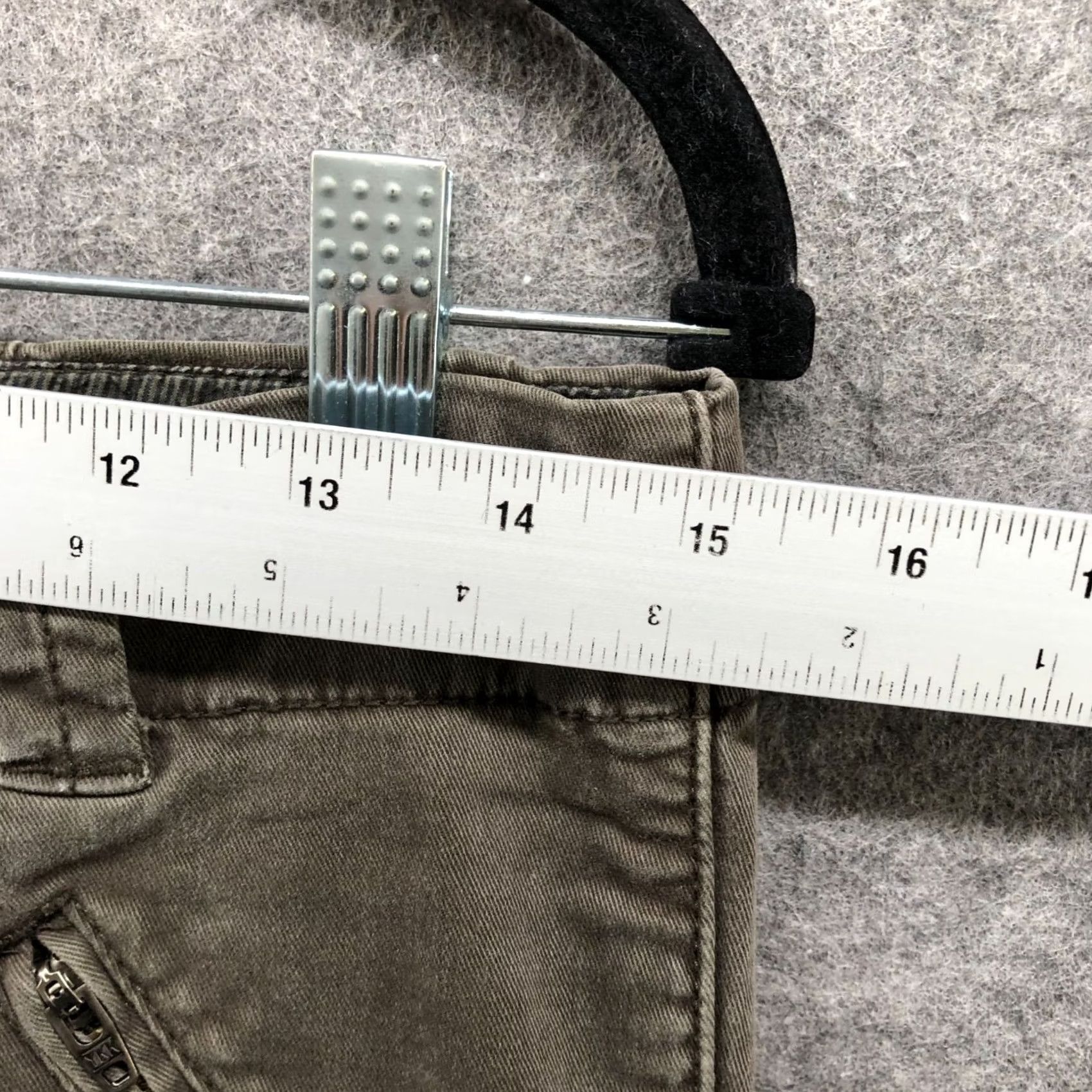 Anthropologie VINTAGE Anthropologie Daughters of the Liberation Riding Pant Womens 27 Equestrian Olive Size 27" / US 4 / IT 40 - 6 Thumbnail