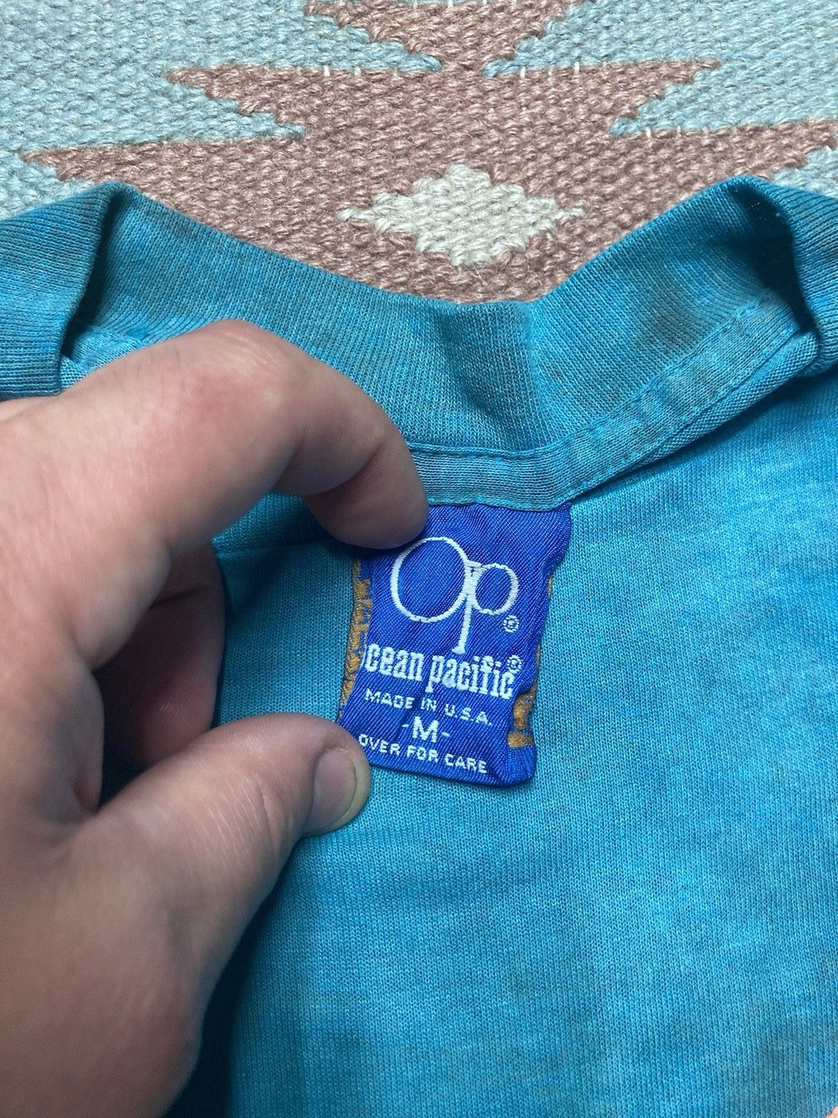 Ocean Pacific × Vintage 80s t shirt ocean pacific shoot the bowl surf thin small Size US S / EU 44-46 / 1 - 10 Thumbnail