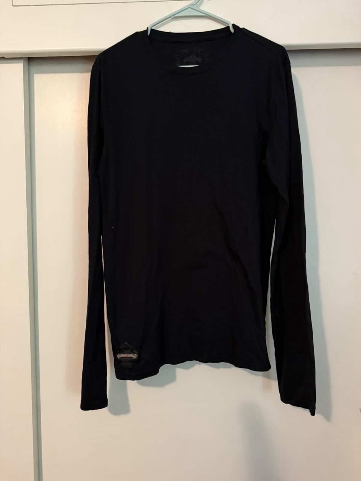 Chrome Hearts Chrome Hearts Long Sleeve With Leather Patch Size US M / EU 48-50 / 2 - 1 Thumbnail