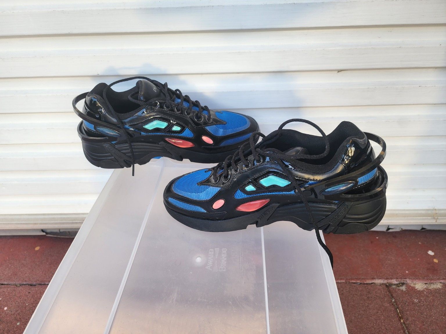 Raf Simons Raf Simons x adidas Cyclone Black EU 41 Size US 8 / EU 41 - 7 Thumbnail