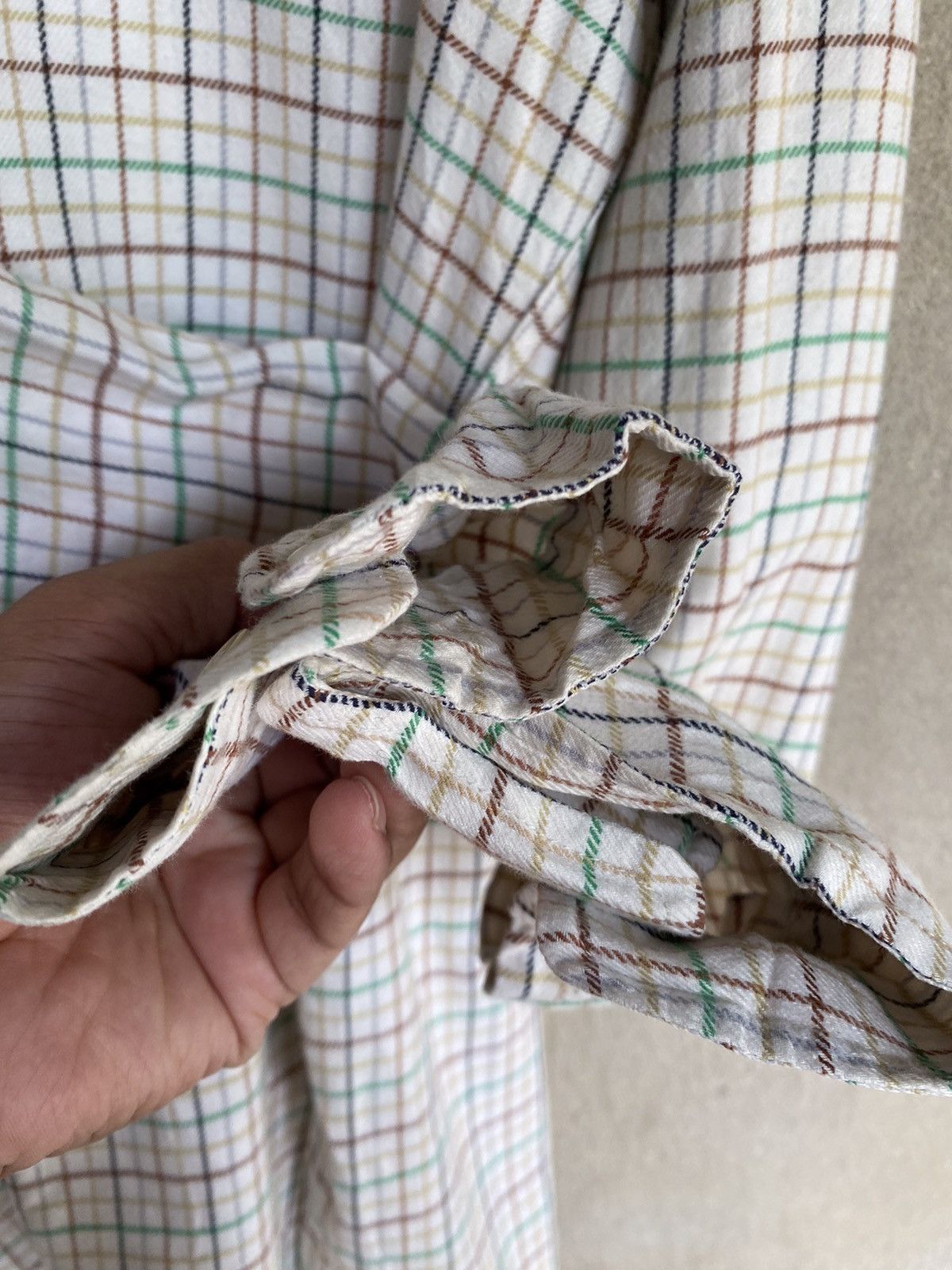 Chaps Vintage Chaps Plaid Tartan Flannel Shirt Button Up Size US XL / EU 56 / 4 - 6 Thumbnail