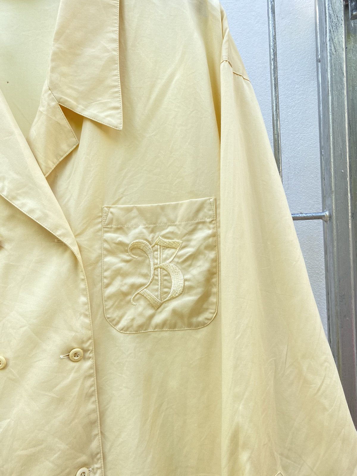 Burberry Burberry yellow long-sleeved shirt with front buttons Size M / US 6-8 / IT 42-44 - 11 Thumbnail