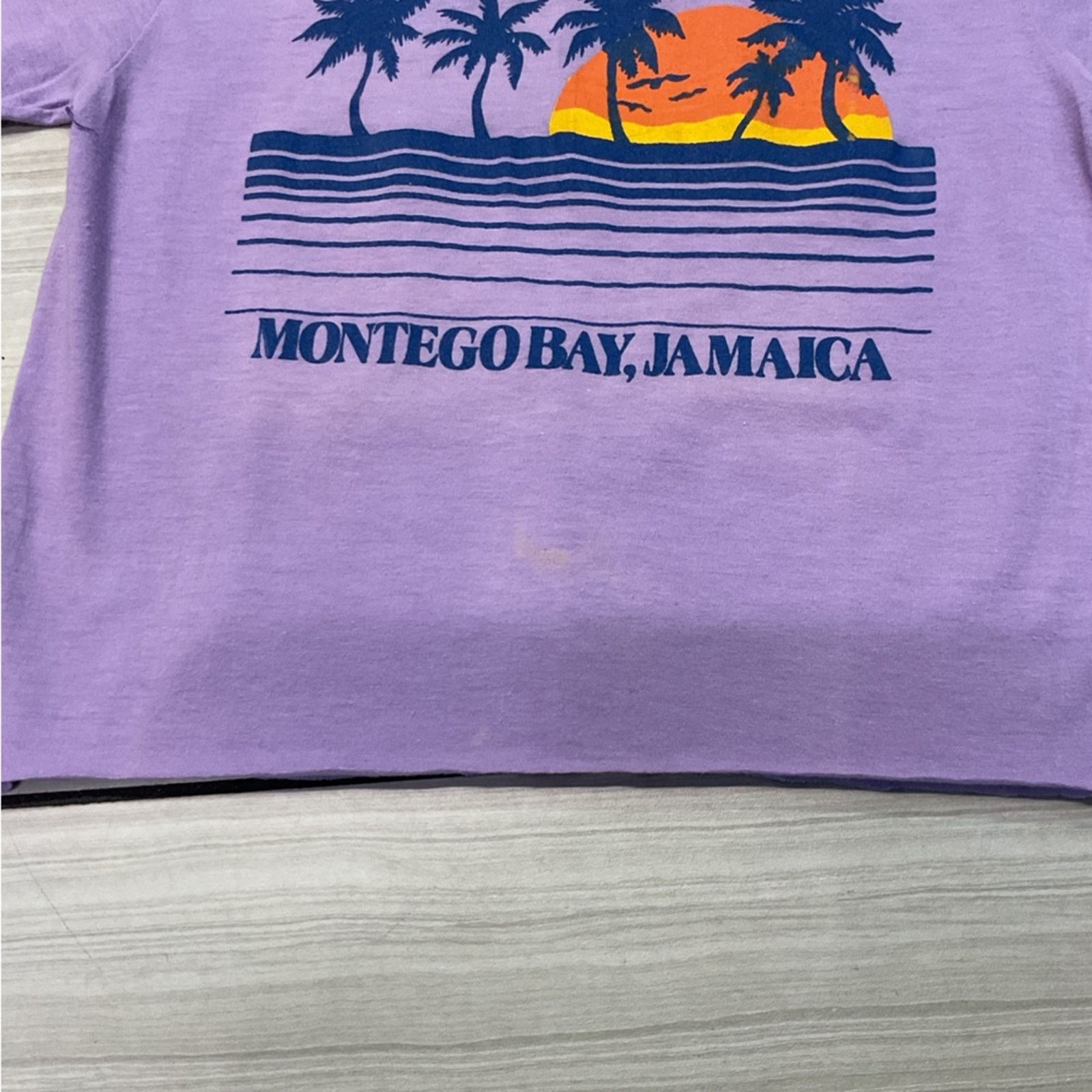 Vintage Vintage Montego Bay Jamaica Crop Top Size S / US 4 / IT 40 - 4 Thumbnail