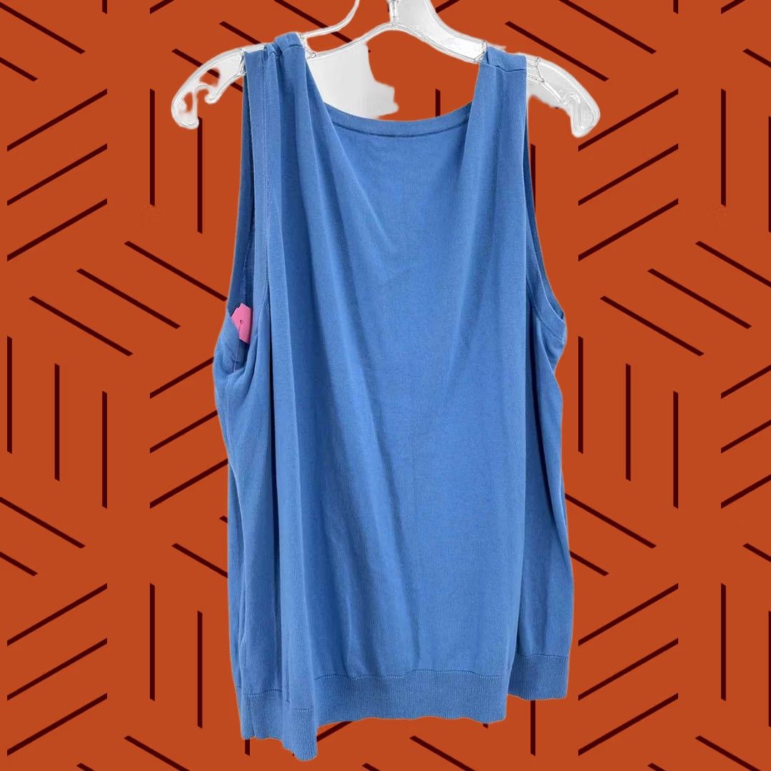 Talbots Talbots Tank Top Size 2X Blue Pre-Owned Size XXL / US 16-18 / IT 52-54 - 1 Thumbnail