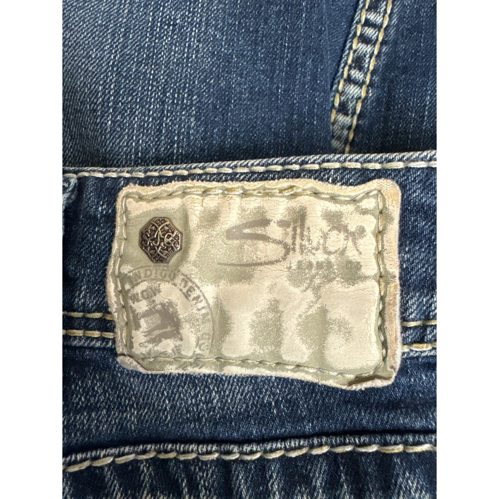 Silver Jeans Co. Silver jeans Co. Suki Capri Jeans W 31 Embroidered Pockets Size 31" - 9 Thumbnail