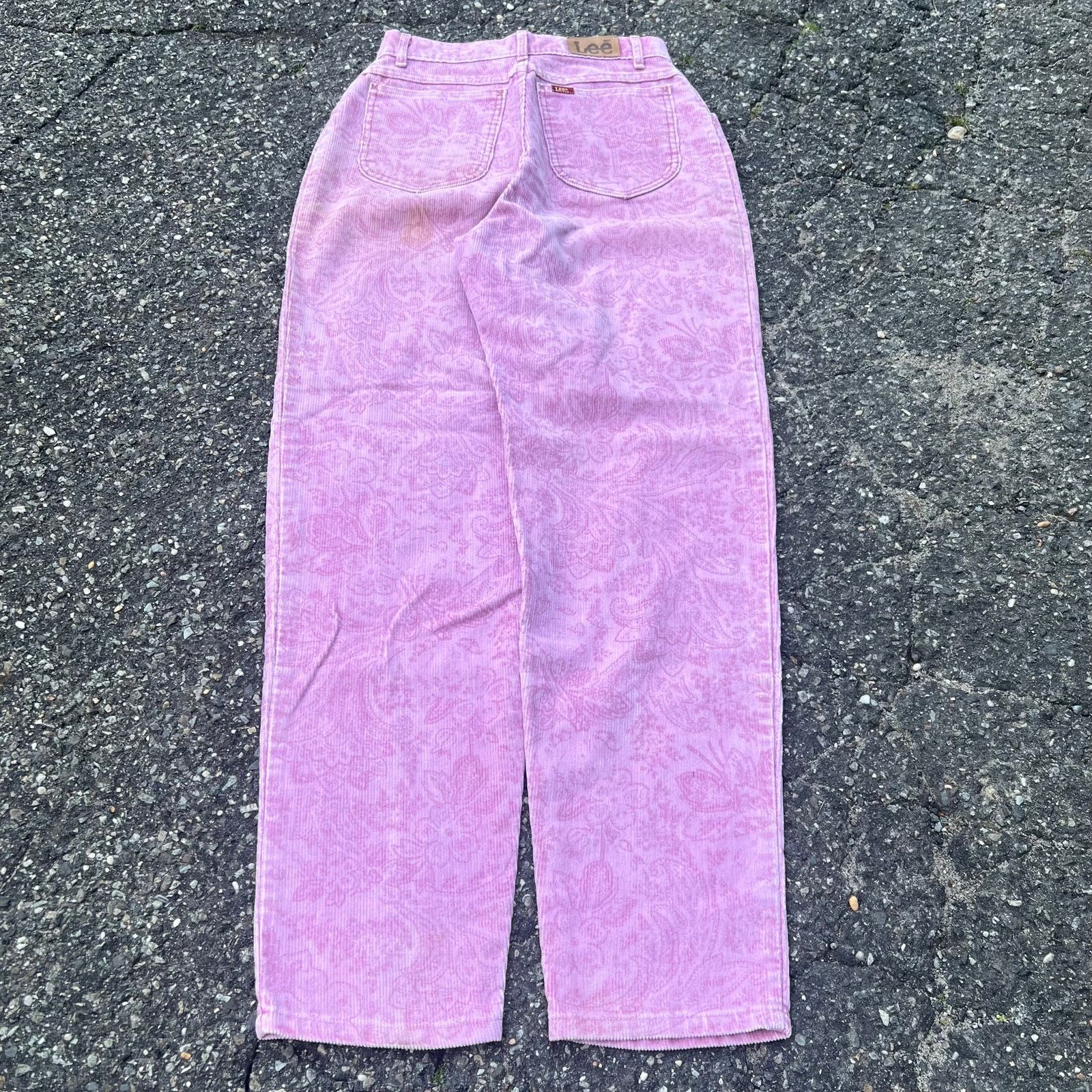 Lee pink corduroy pants online