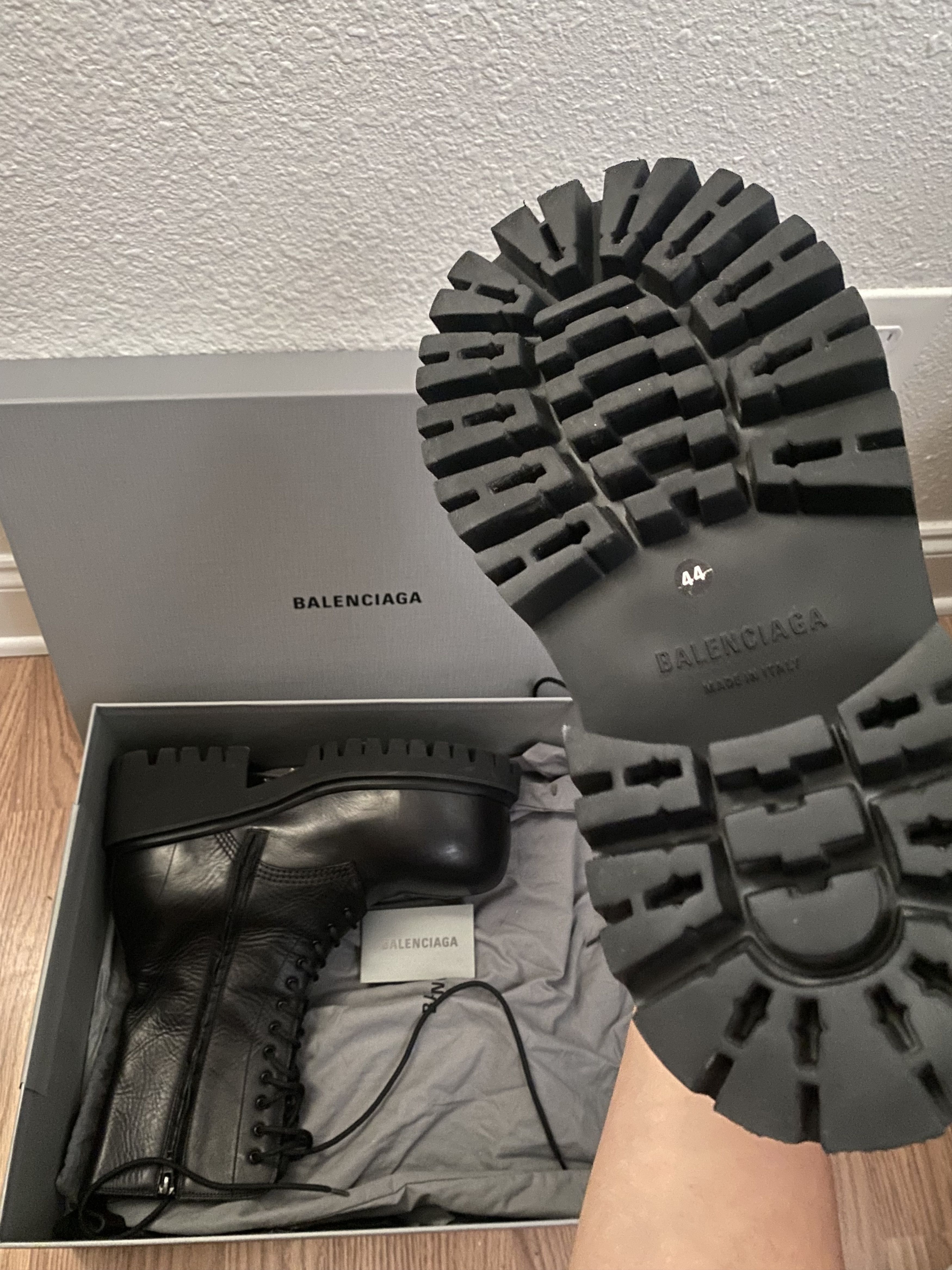 Balenciaga Balenciaga Stomper Boot Size US 11.5 / EU 44-45 - 12 Thumbnail