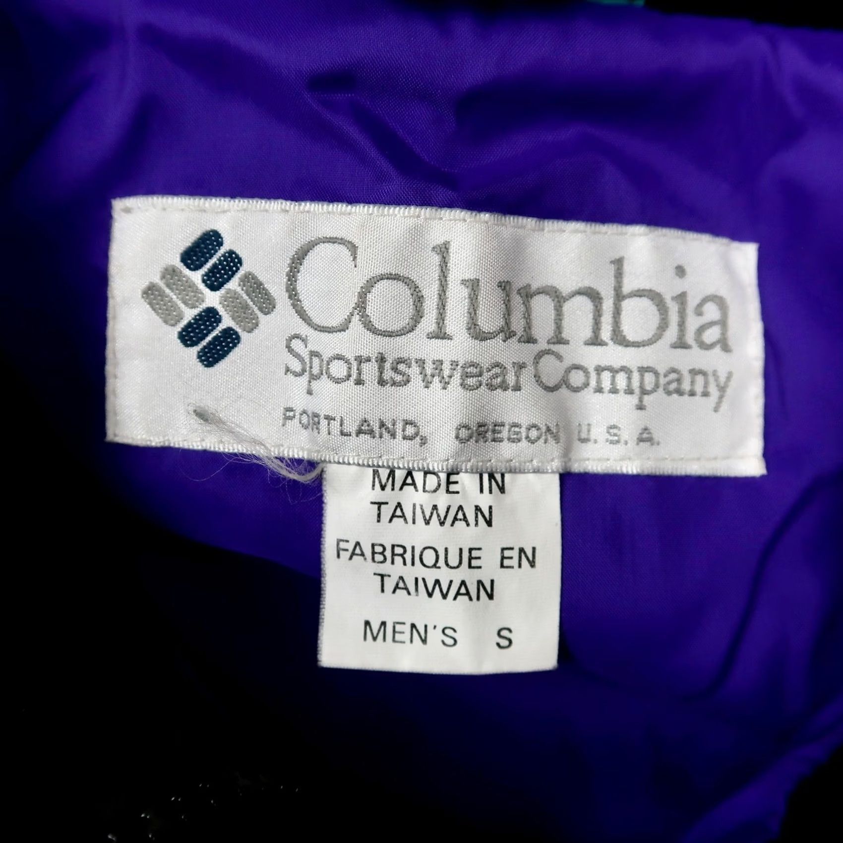 Vintage VINTAGE Columbia Jacket Mens S Small Black Purple Teal Powder Keg Sportswear Size US S / EU 44-46 / 1 - 4 Thumbnail