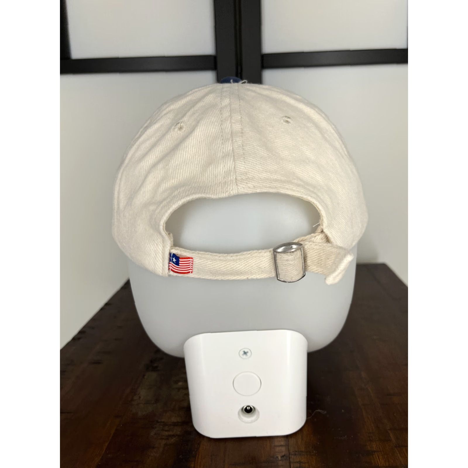 Vintage Rubi Hat California Strap Back Adult One Size Ivory Blue Polyester Skate Size ONE SIZE - 6 Thumbnail