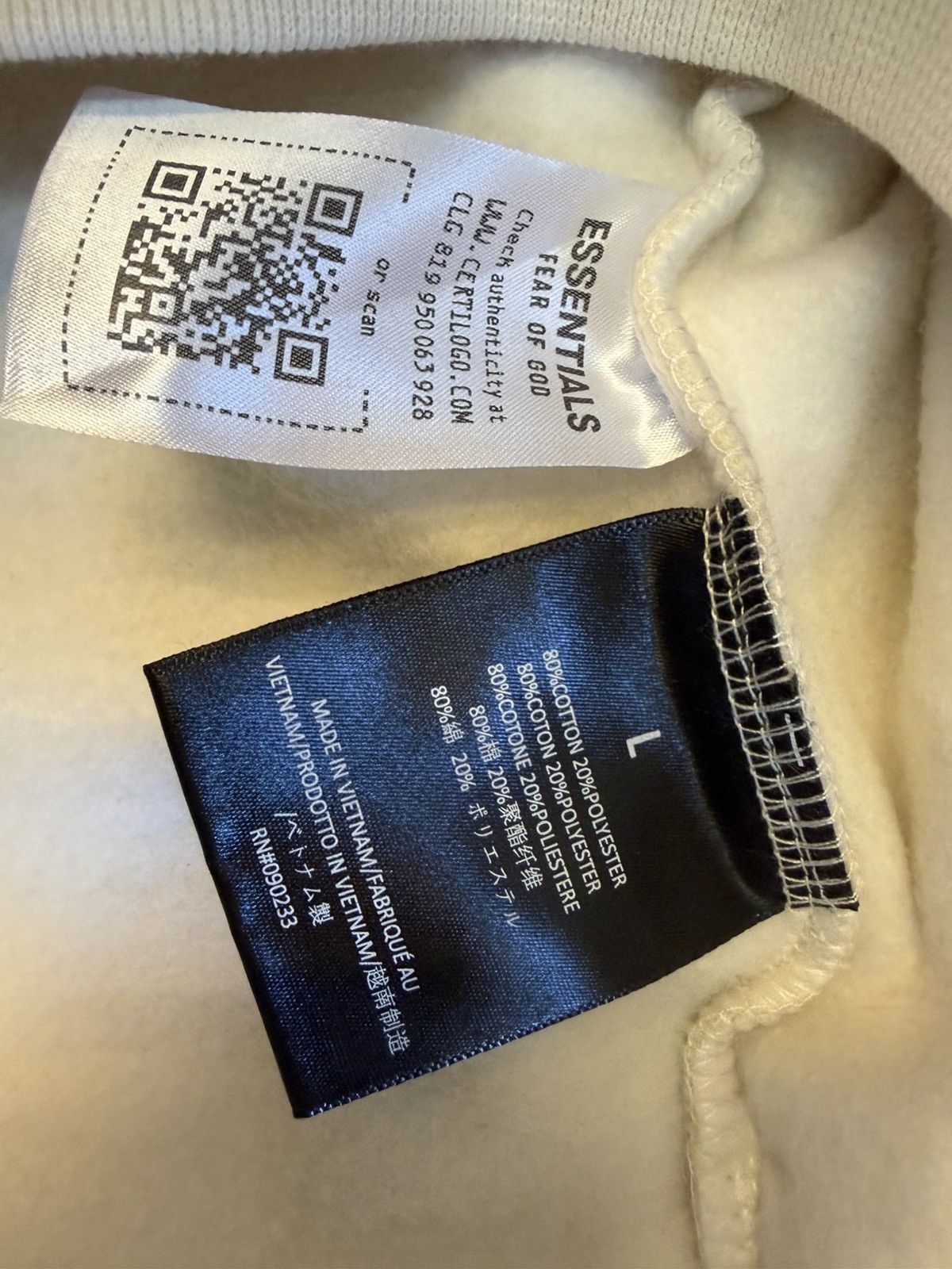 Essentials FEAR OF GOD ESSENTIALS HOODIE Size US L / EU 52-54 / 3 - 8 Thumbnail