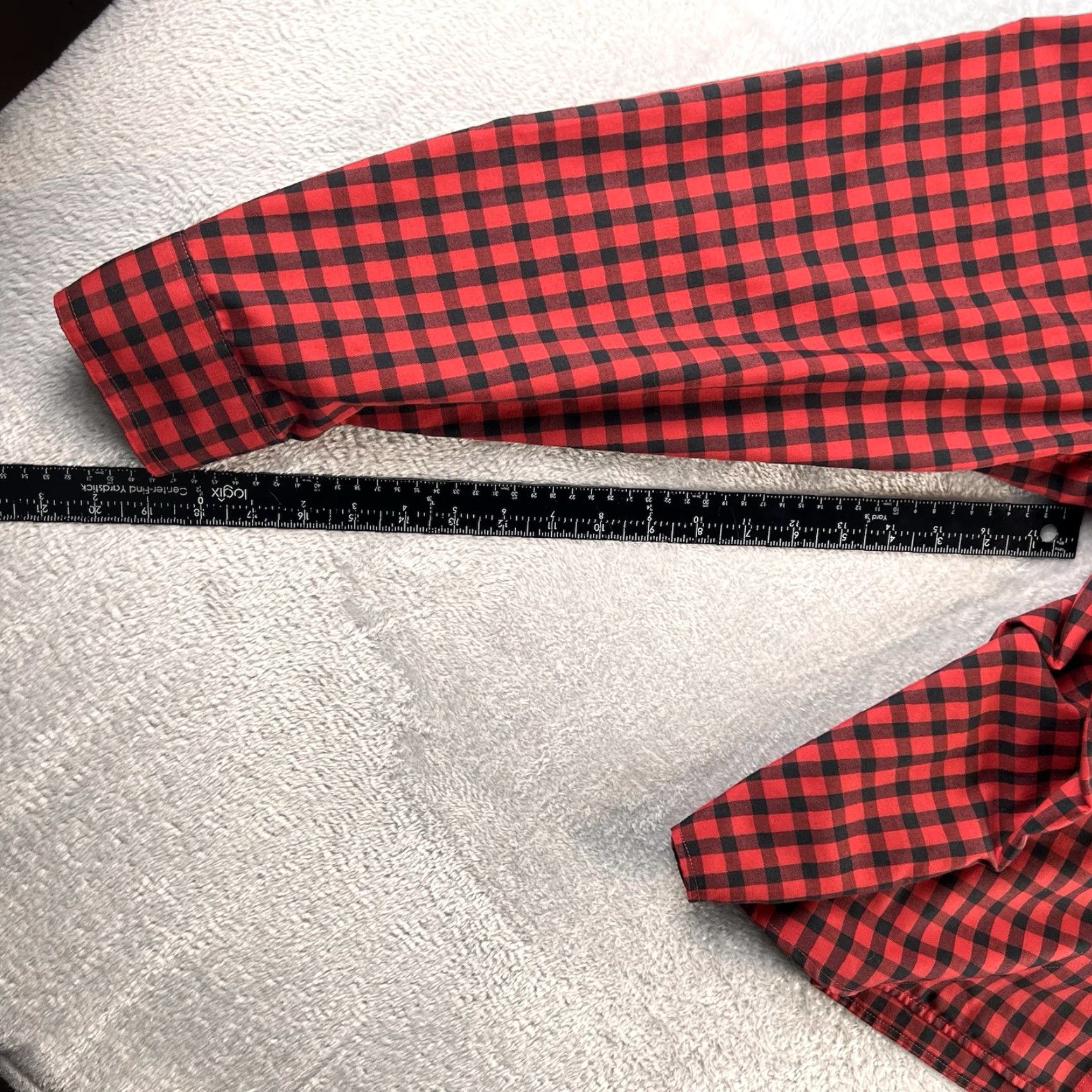 Duluth Trading Company Duluth Trading Alaskan Hardgear Shirt Men XL Wool Blend Button Buffalo Check Multicolor Long Sleeve Regular Button-Down Collar Size US XL / EU 56 / 4 - 6 Thumbnail