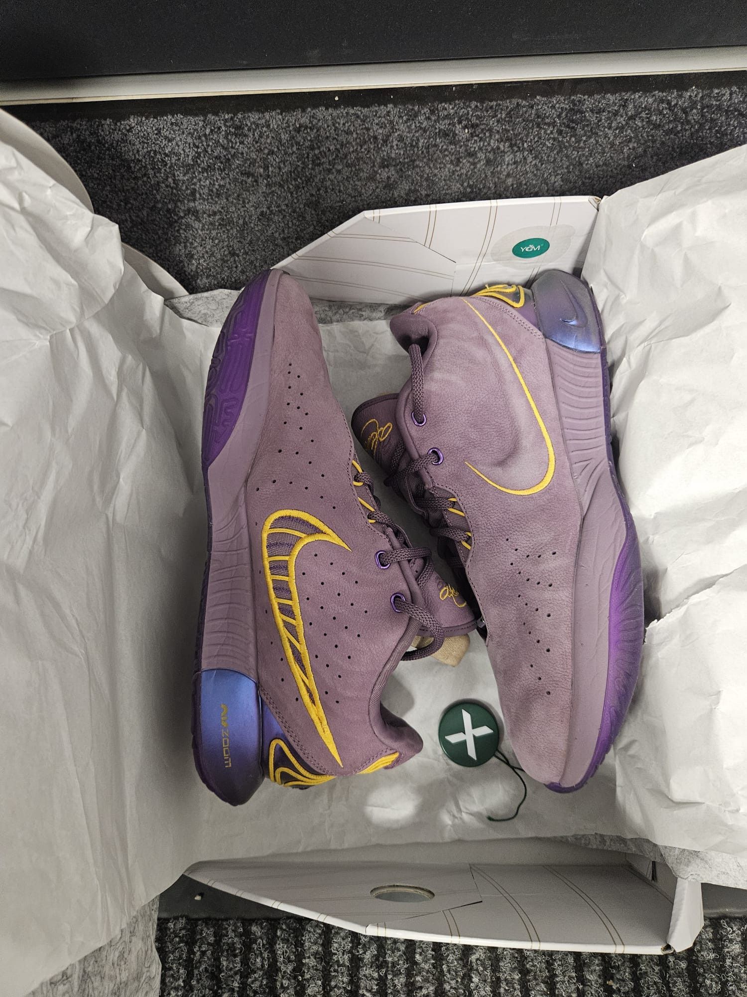 Nike Nike LeBron 21 Purple Rain Size US 13 / EU 46 - 13 Thumbnail