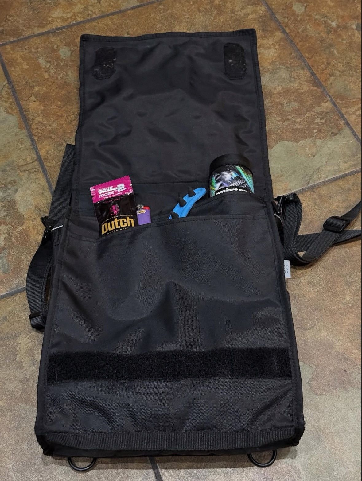 Craig Morrison Craig Morrison Bug Bag Black Messenger File Bug Bag Size ONE SIZE - 3 Thumbnail
