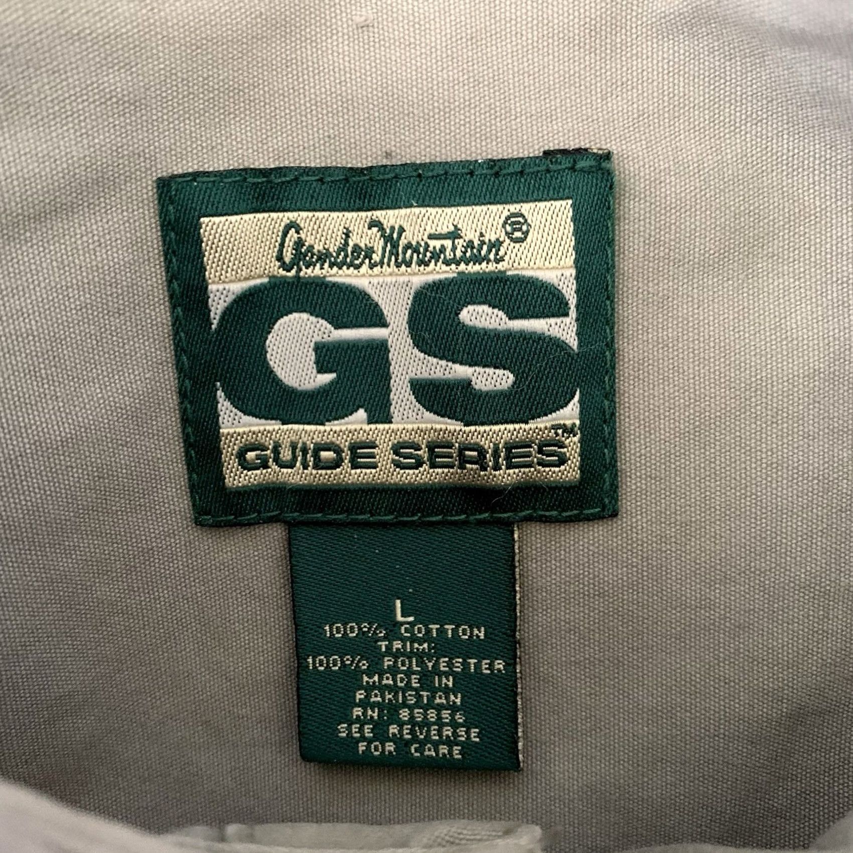 Olive Guide Series Shooting Shirt Mens Large Olive Canvas Quilted Shoulder Back Vents Size US L / EU 52-54 / 3 - 2 Thumbnail