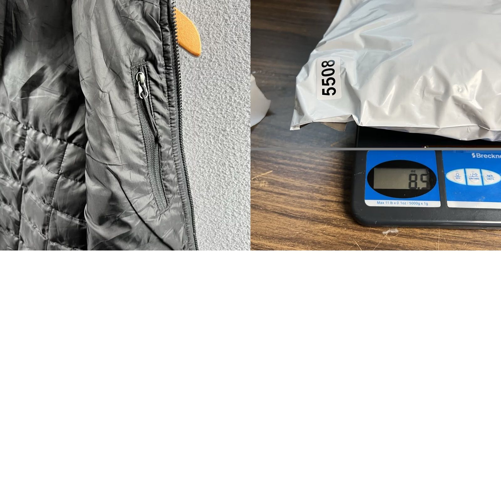 VINTAGE? The North Face Thermoball Eco Vest Womens XS Black Quilted Puffer Full Zip Hiker