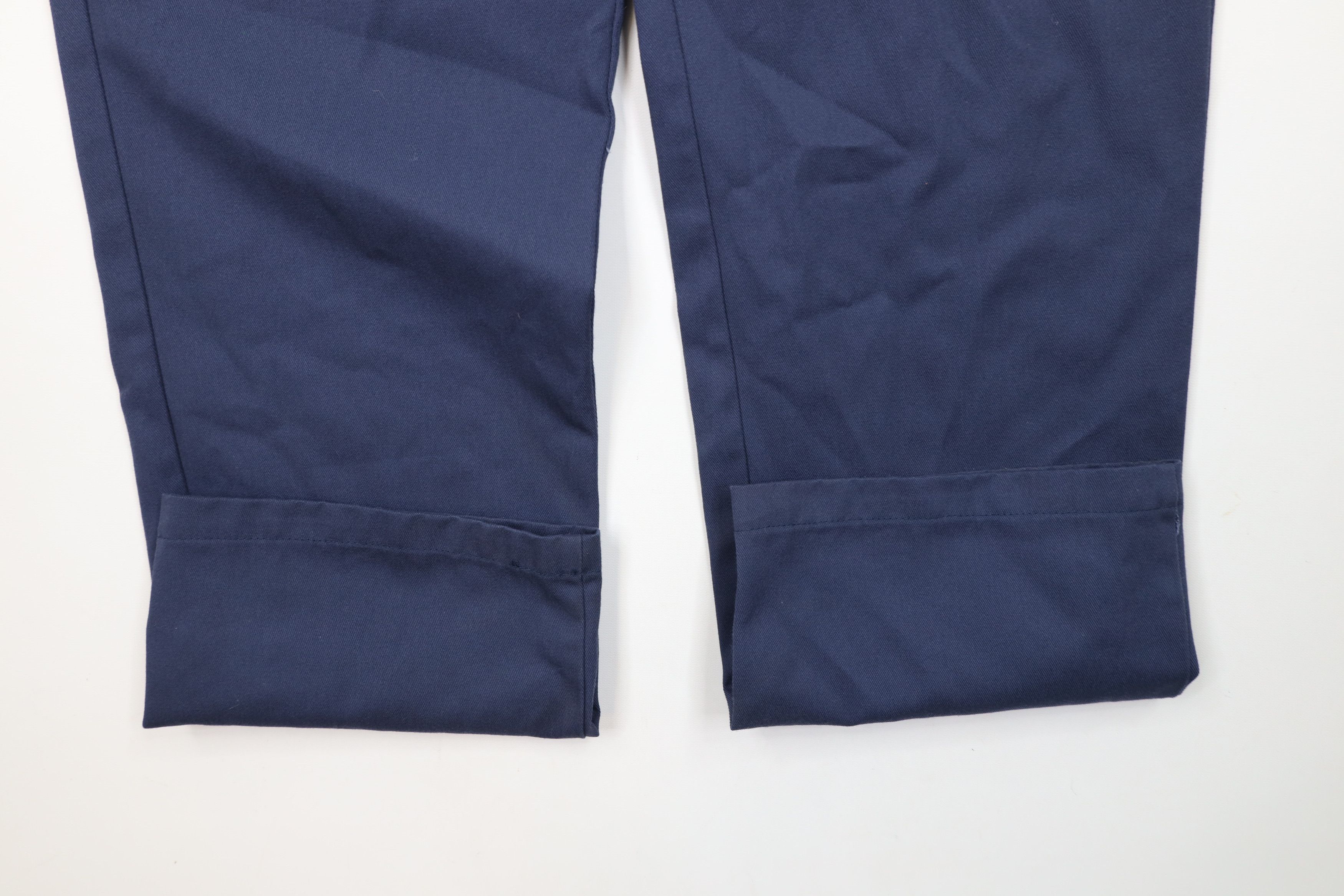 Dickies × Vintage Vintage Y2K Dickies Spell Out Workwear Wide Leg Pants Blue Size US 38 / EU 54 - 5 Thumbnail