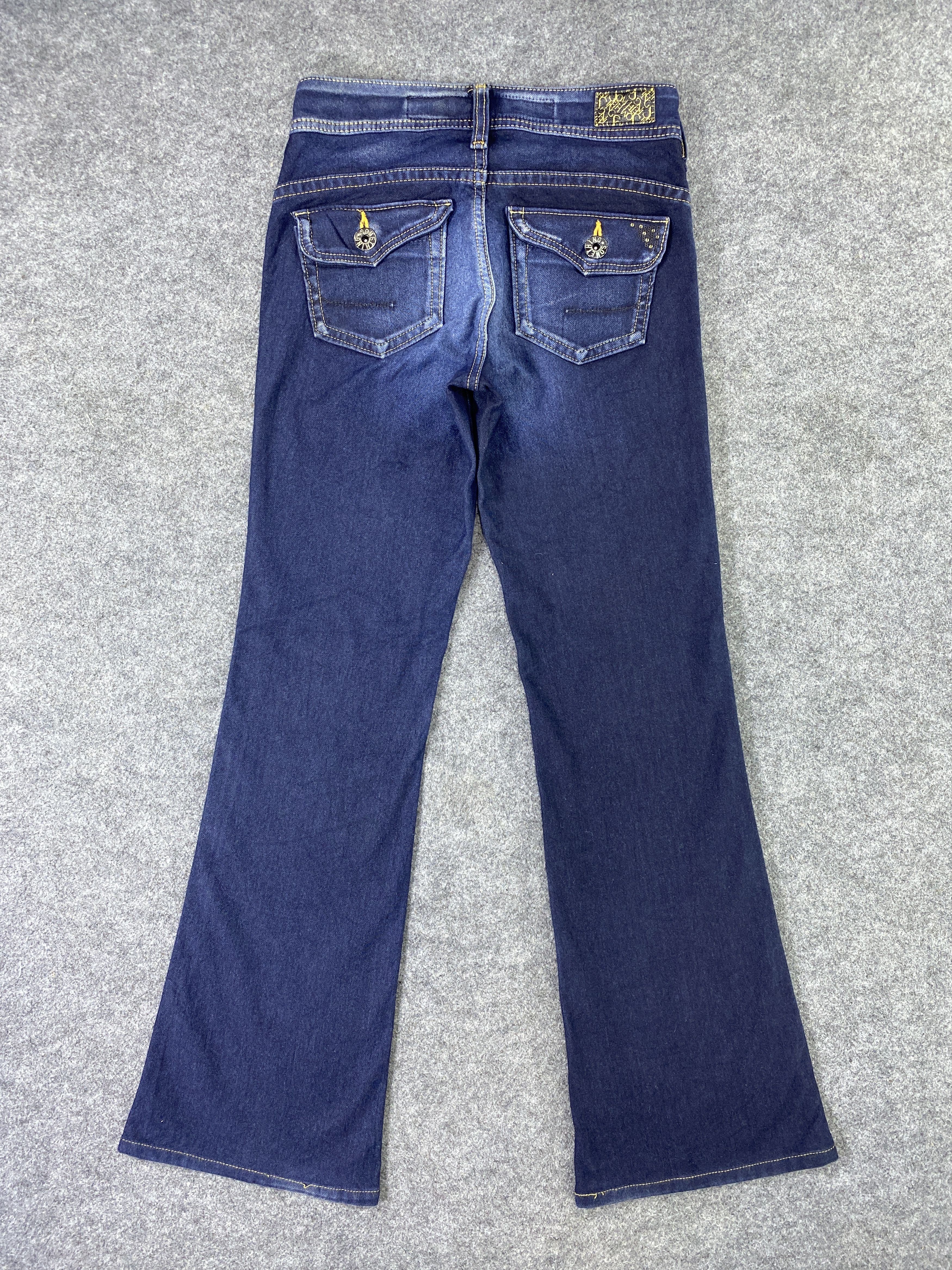 Edwin Something Edwin Blue Wash Bootcut Jeans - J1054 Size 27" / US 4 / IT 40 - 3 Thumbnail