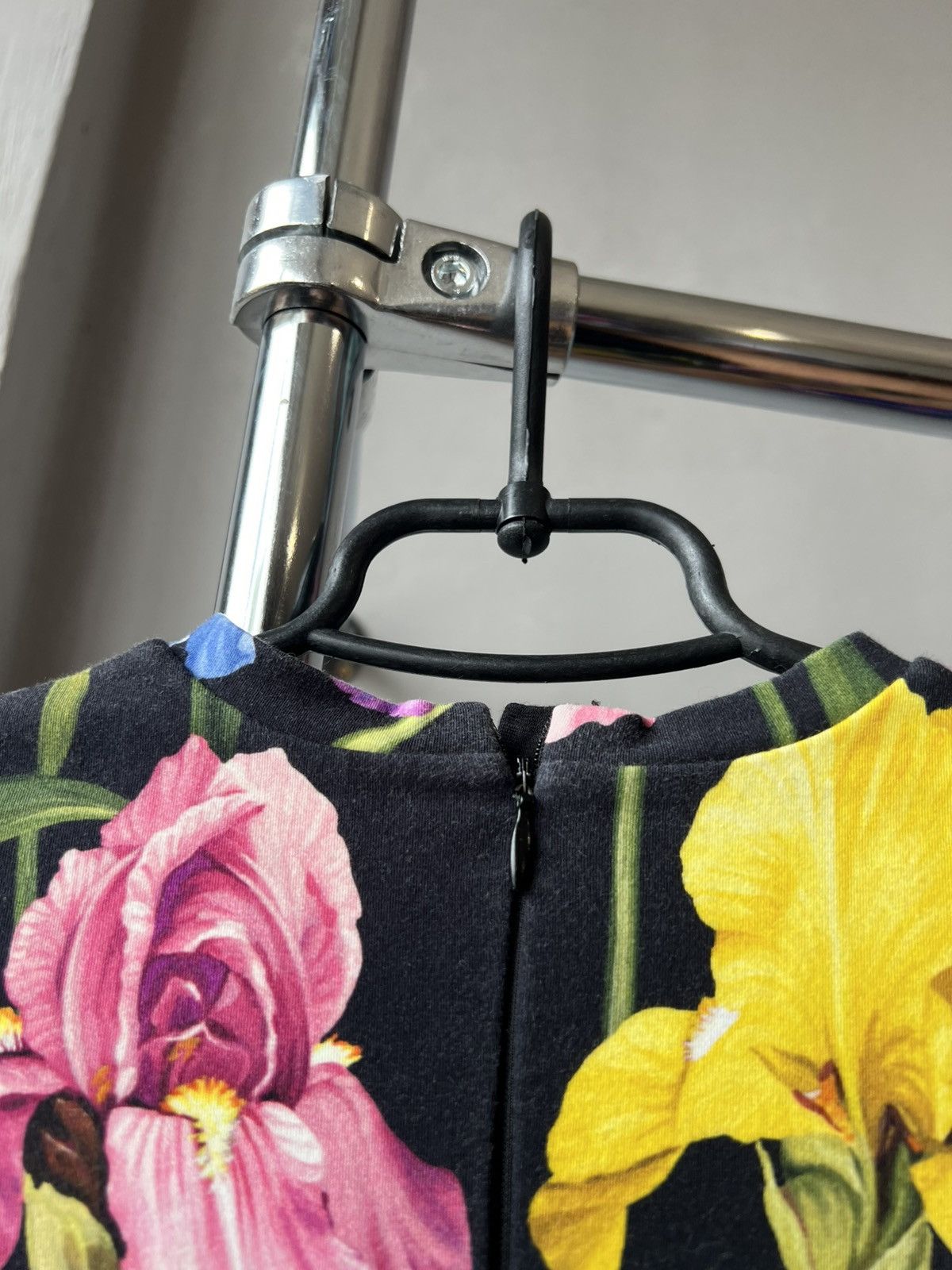 Dolce & Gabbana DOLCE & GABBANA GIRLS FLORAL IRIS DRESS 5 YEARS 107/113CM Size XXS / US 00 / IT 34 - 18 Thumbnail