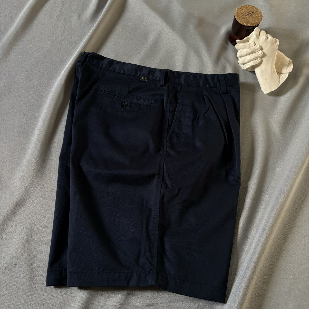 Nike Nike Golf vintage rare shorts cotton dark blue medium Size US 32 / EU 48 - 6 Thumbnail