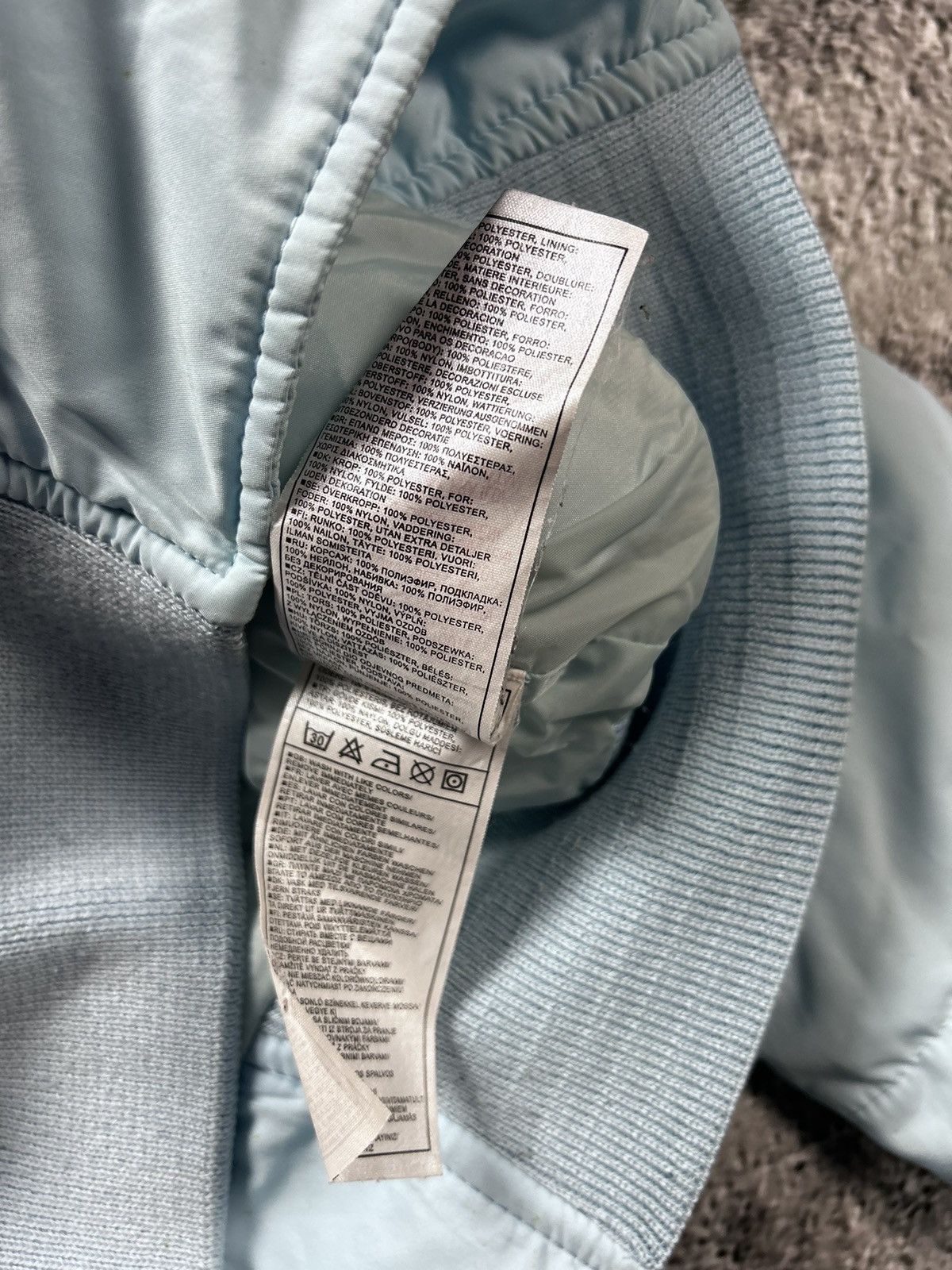 Nike × Vintage Nike padded jacket vintage baby blue Y2K puffer Size M / US 6-8 / IT 42-44 - 7 Thumbnail
