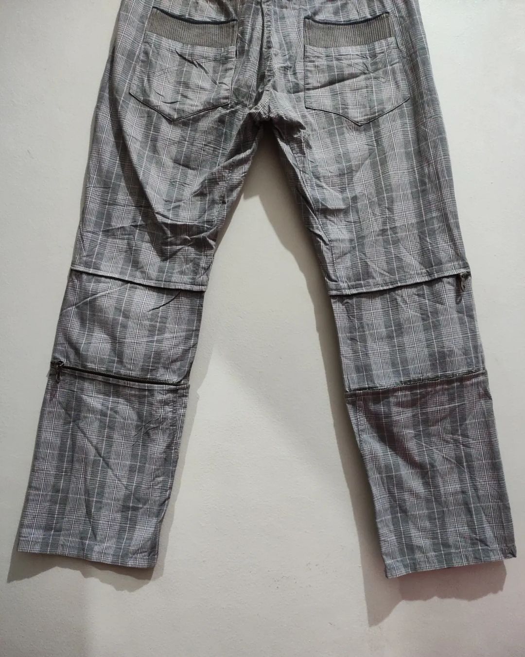 PPFM 2000s PPFM Eastern Rock Plaid Bondage Cyber Punk Pant Size US 32 / EU 48 - 8 Thumbnail