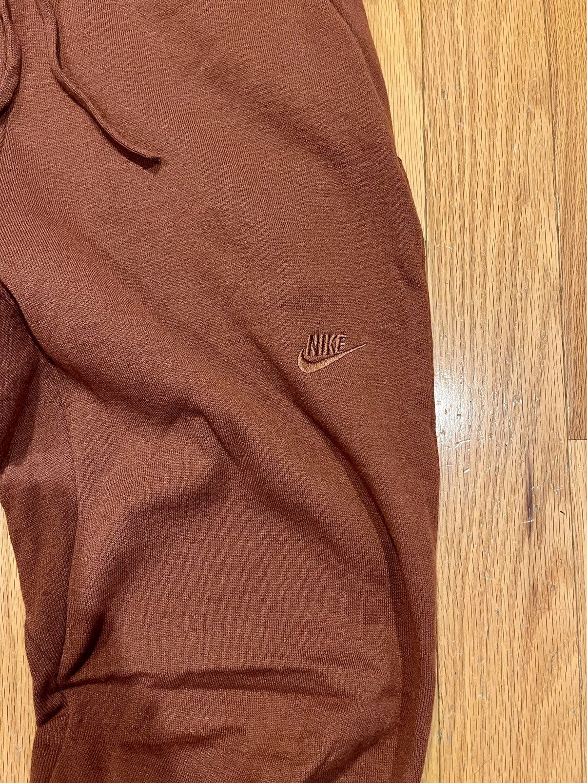 Nike Nike Brown Fleece Tech Sweatpants Size US 30 / EU 46 - 4 Thumbnail