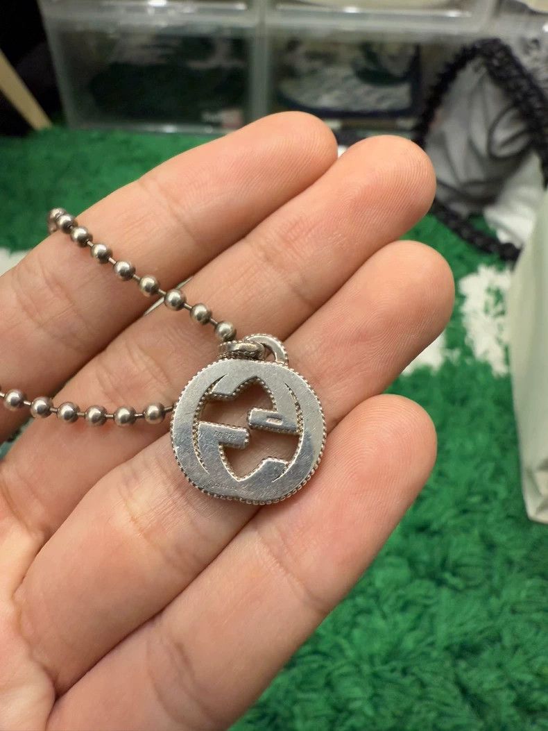Gucci Gucci Interlocking G 925 silver necklace 2501-Nextarrow Size ONE SIZE - 2 Thumbnail