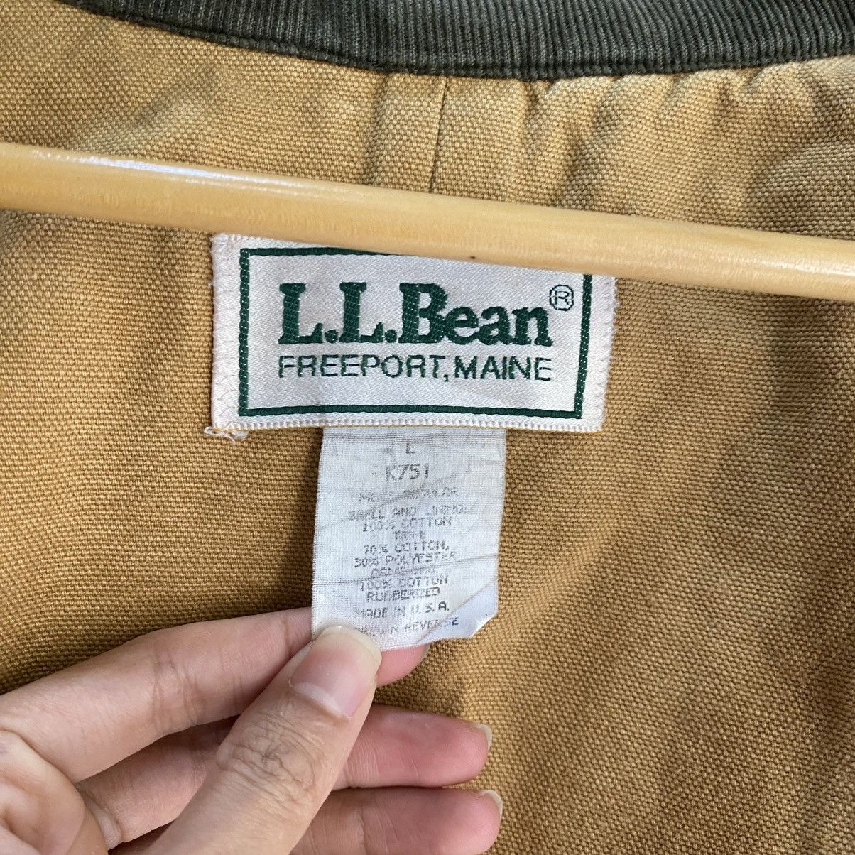 L.L. Bean VTG L.L BEAN HUNTING JACKETS DUCK CANVAS SUN FADED Size US L / EU 52-54 / 3 - 13 Thumbnail