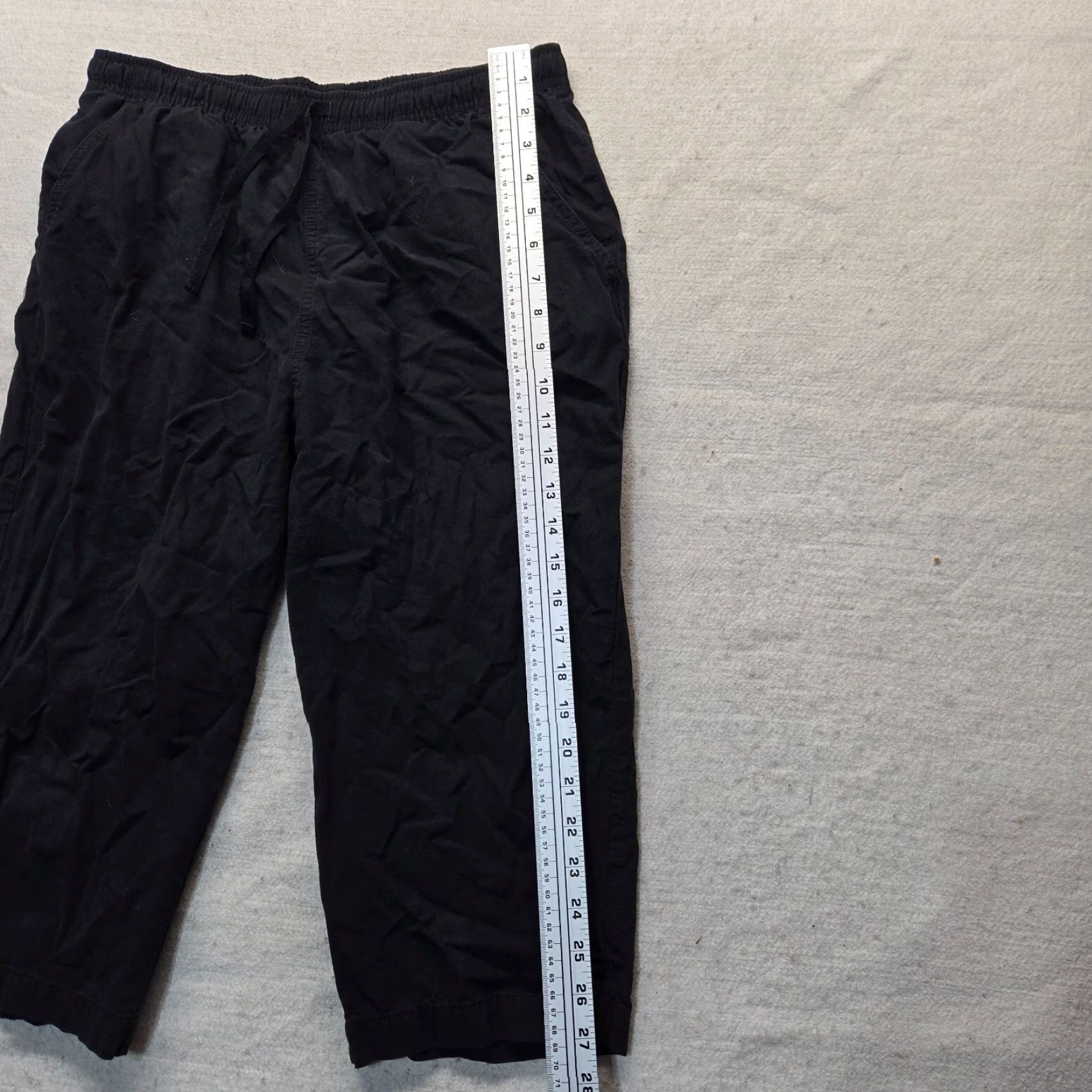 Vintage Kim Rogers Pants Casual Women M Black Straight Adult Medium Size 32" / US 10 / IT 46 - 5 Thumbnail