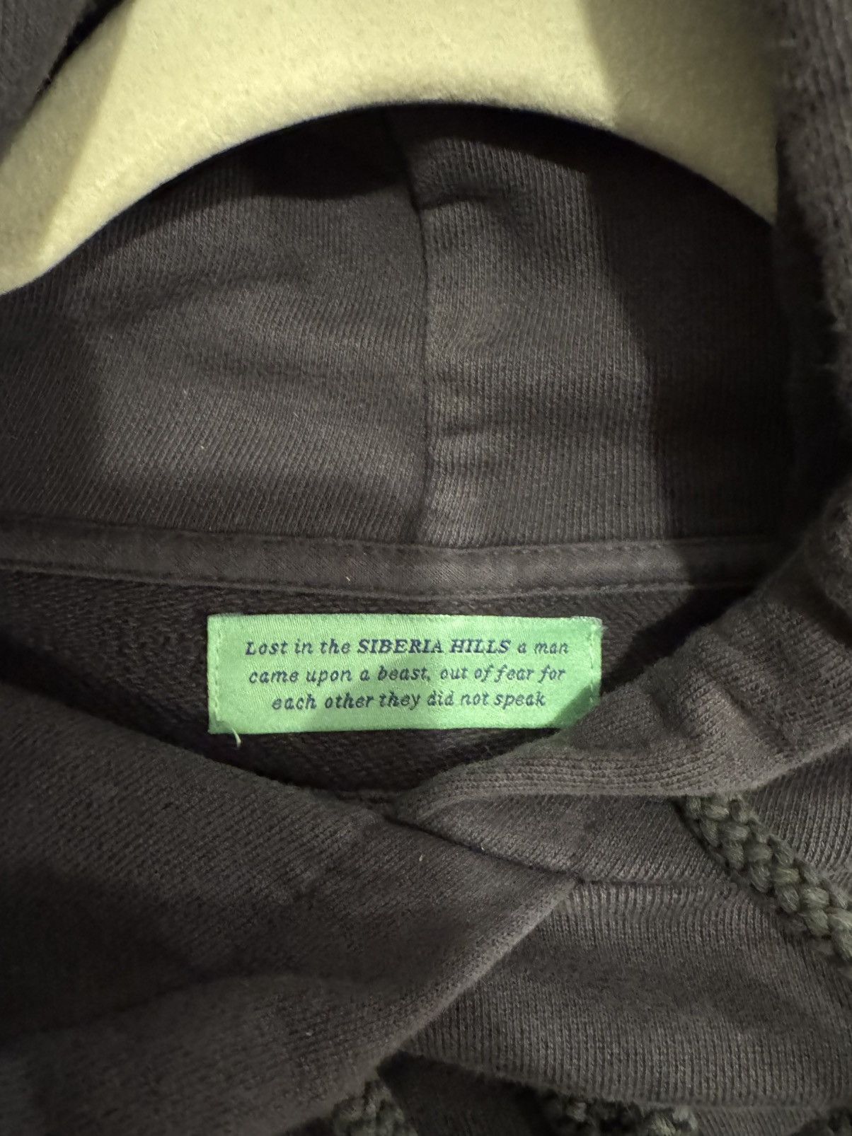 Siberia Hills Siberia Hills Script Logo Hoodie Size US XL / EU 56 / 4 - 3 Thumbnail