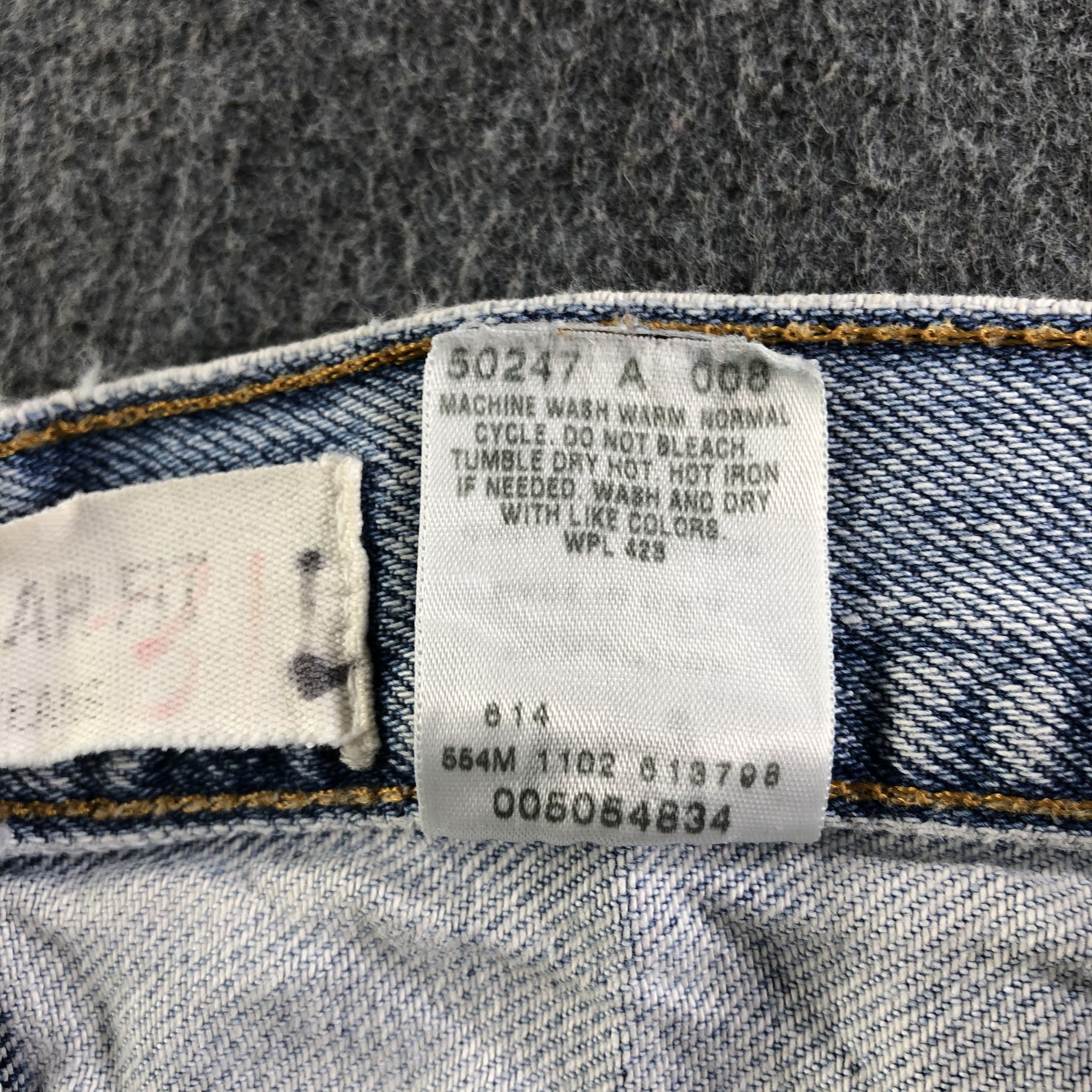 Levi's Vintage Light Wash Levis 505 Jeans-J3288 Size US 31 - 12 Thumbnail