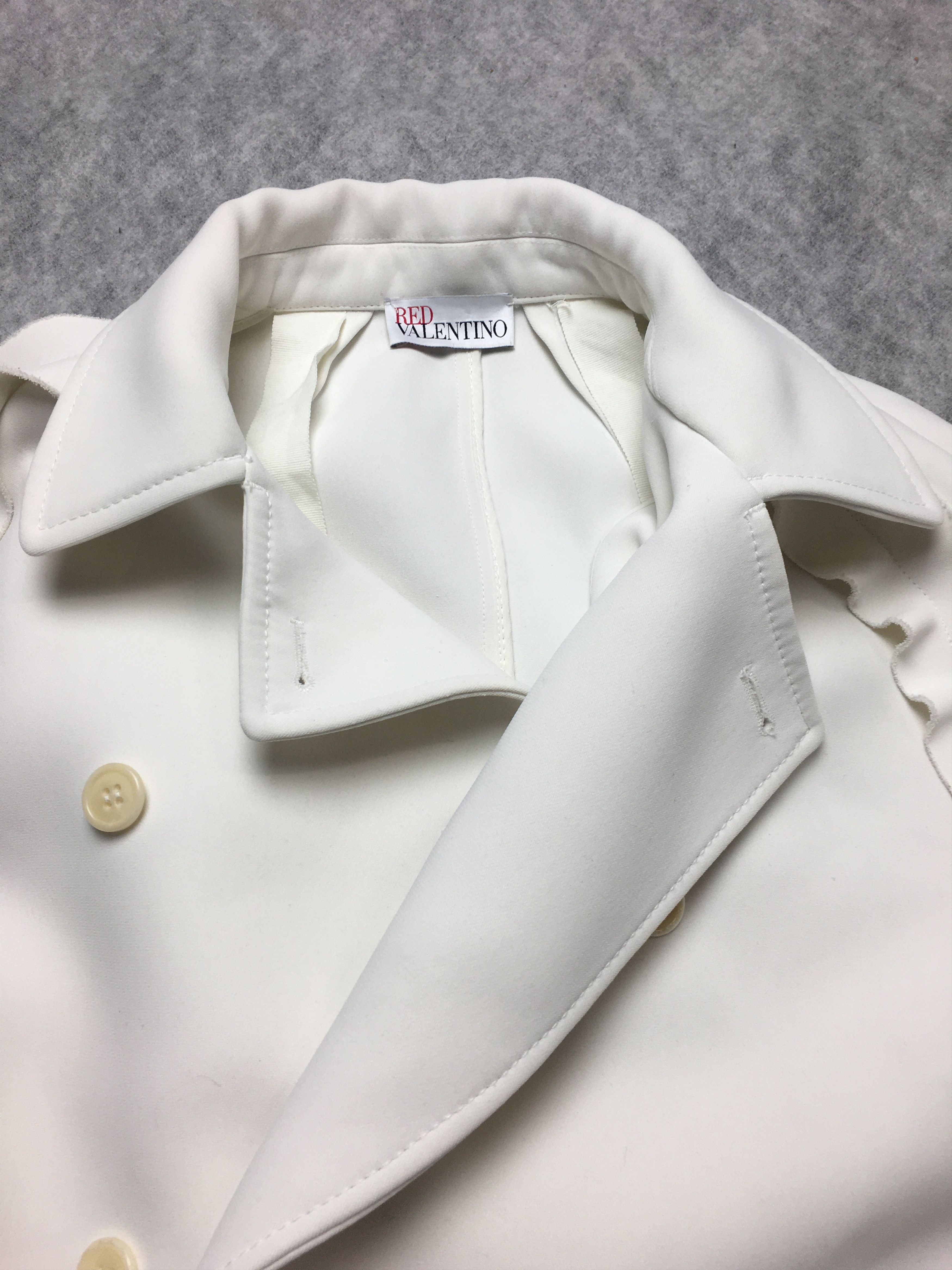 RED Valentino RED Valentino Double Breasted Cape Design Coat IT 42 Size M / US 6-8 / IT 42-44 - 12 Thumbnail