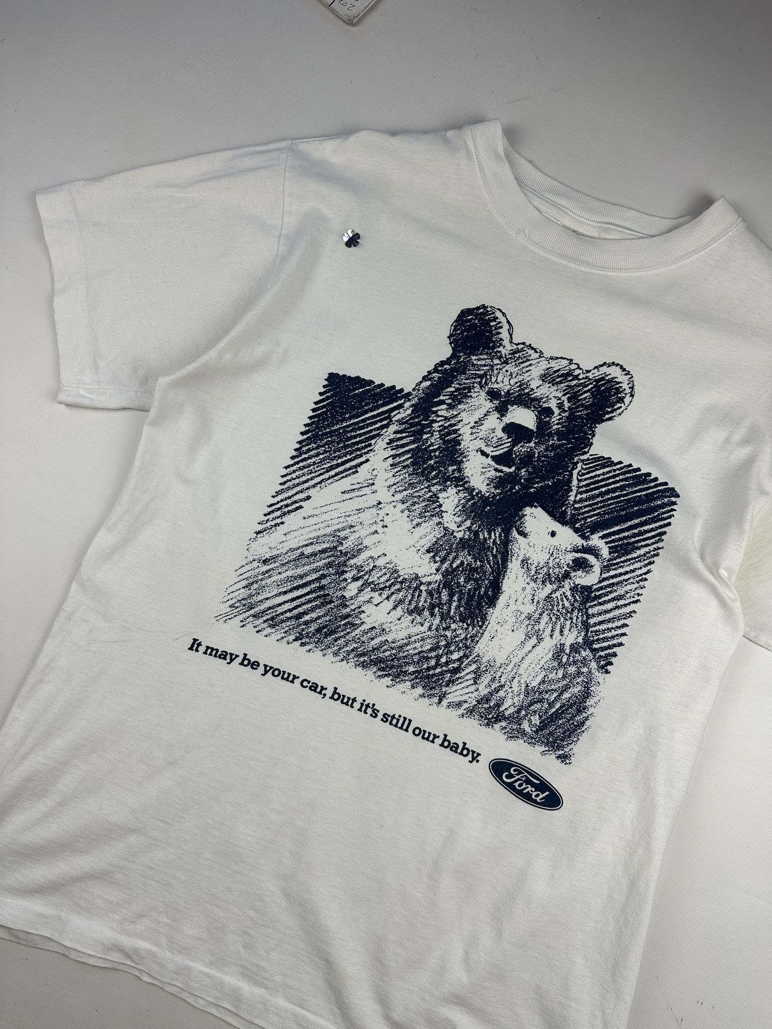 Ford VINTAGE 90’s FORD TSHIRT cute bears Size US M / EU 48-50 / 2 - 3 Thumbnail