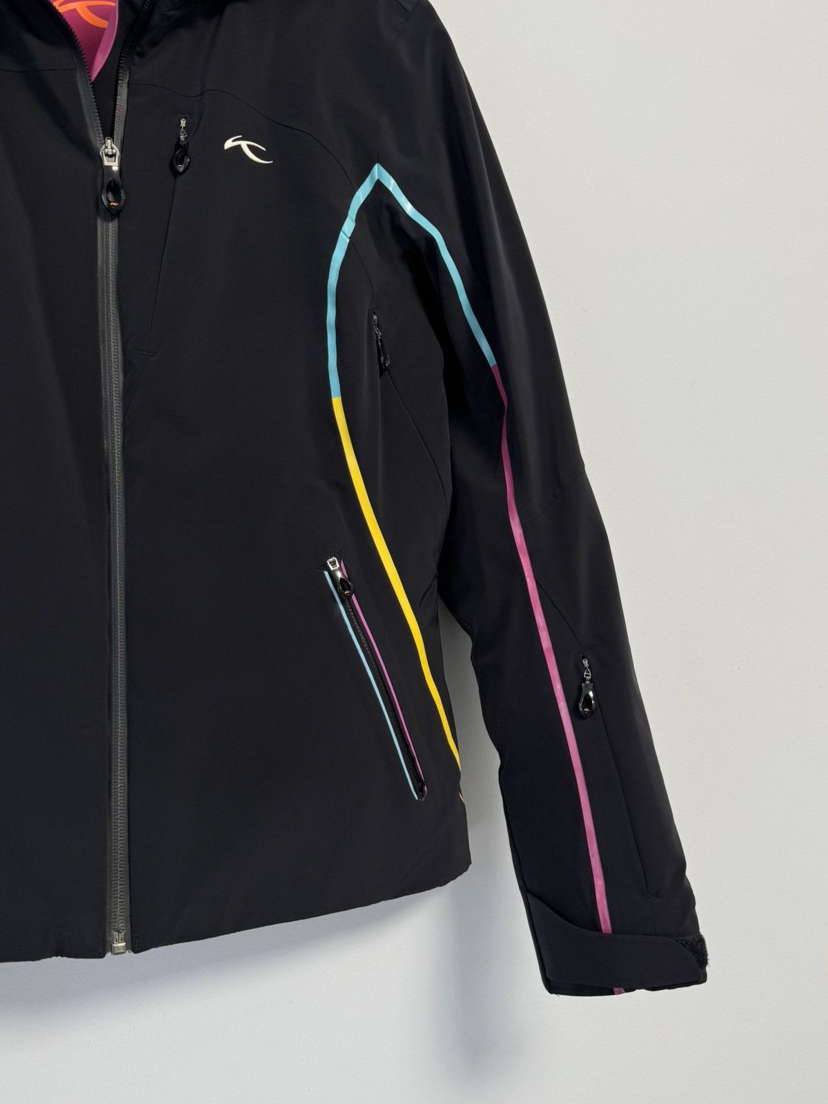 KJUS Kjus Ski Jacket Women’s Recco Black Outdoor Size S / US 4 / IT 40 - 2 Thumbnail