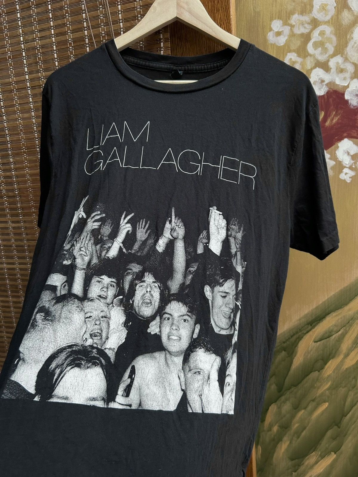 Band Tees Liam Gallagher C’mon You Know Tour Tee Black Britpop Oasis Size US L / EU 52-54 / 3 - 3 Thumbnail