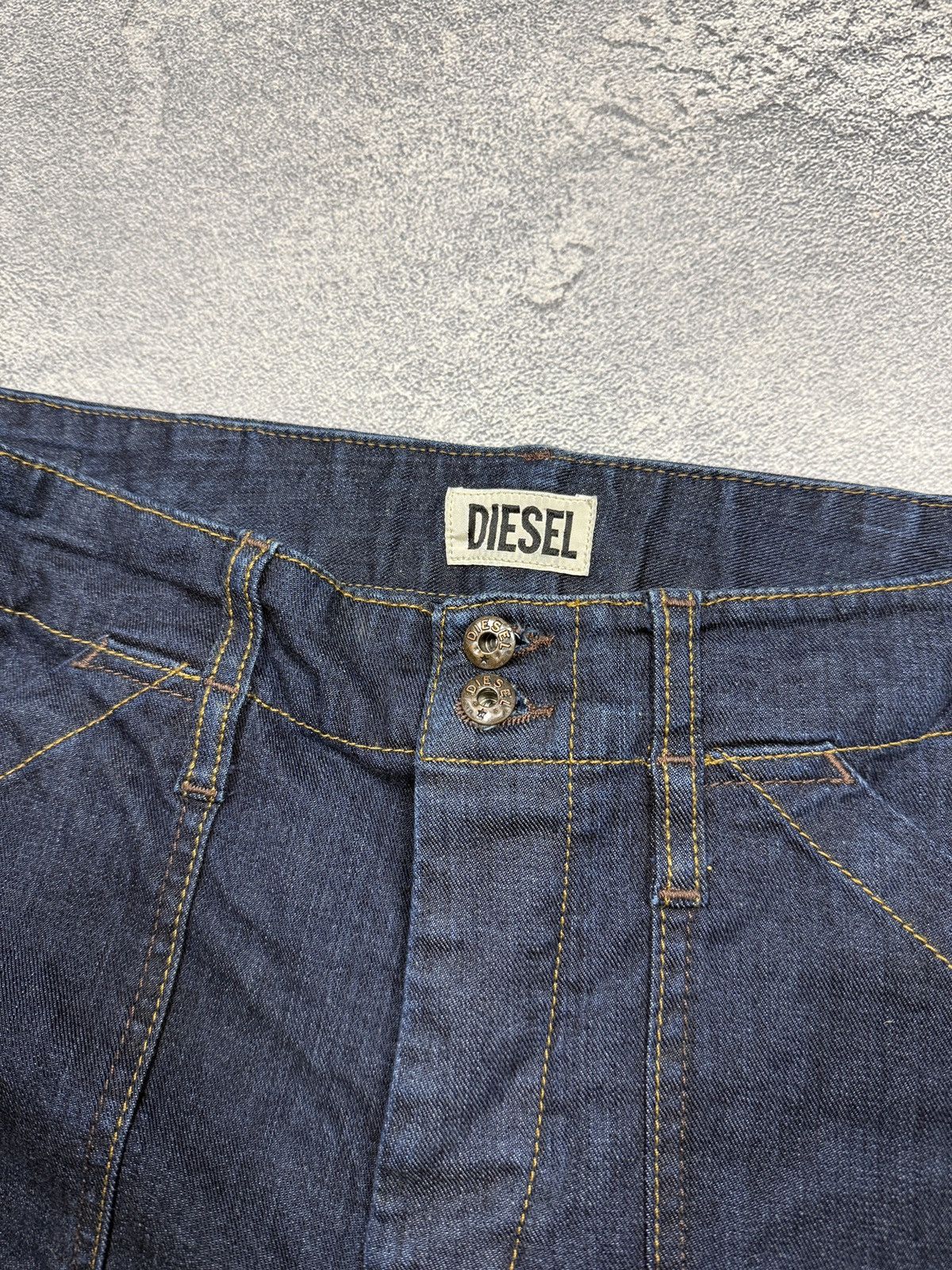 Diesel Y2K Diesel Jeans Rare Pocket Size US 27 - 8 Thumbnail