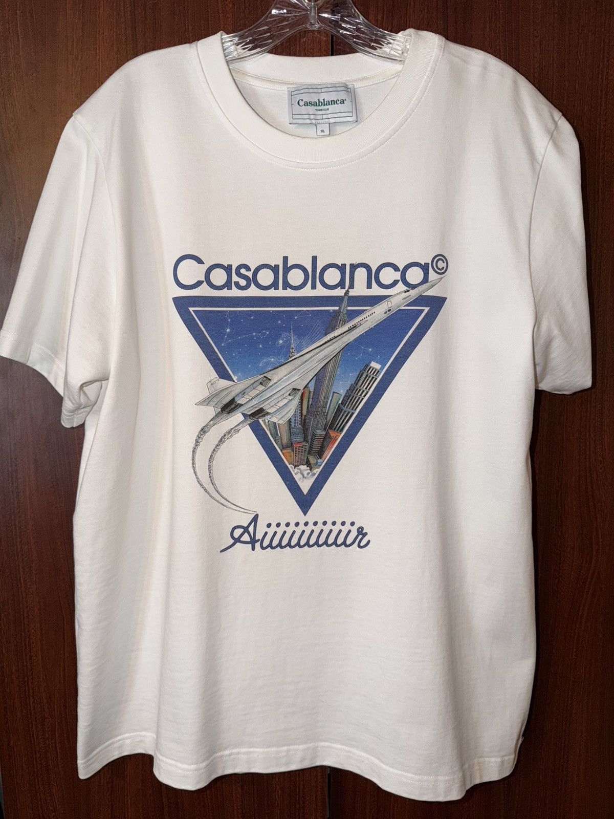 Casablanca Casablanca Aiiiiir T-Shirt Size US XL / EU 56 / 4 - 4 Thumbnail
