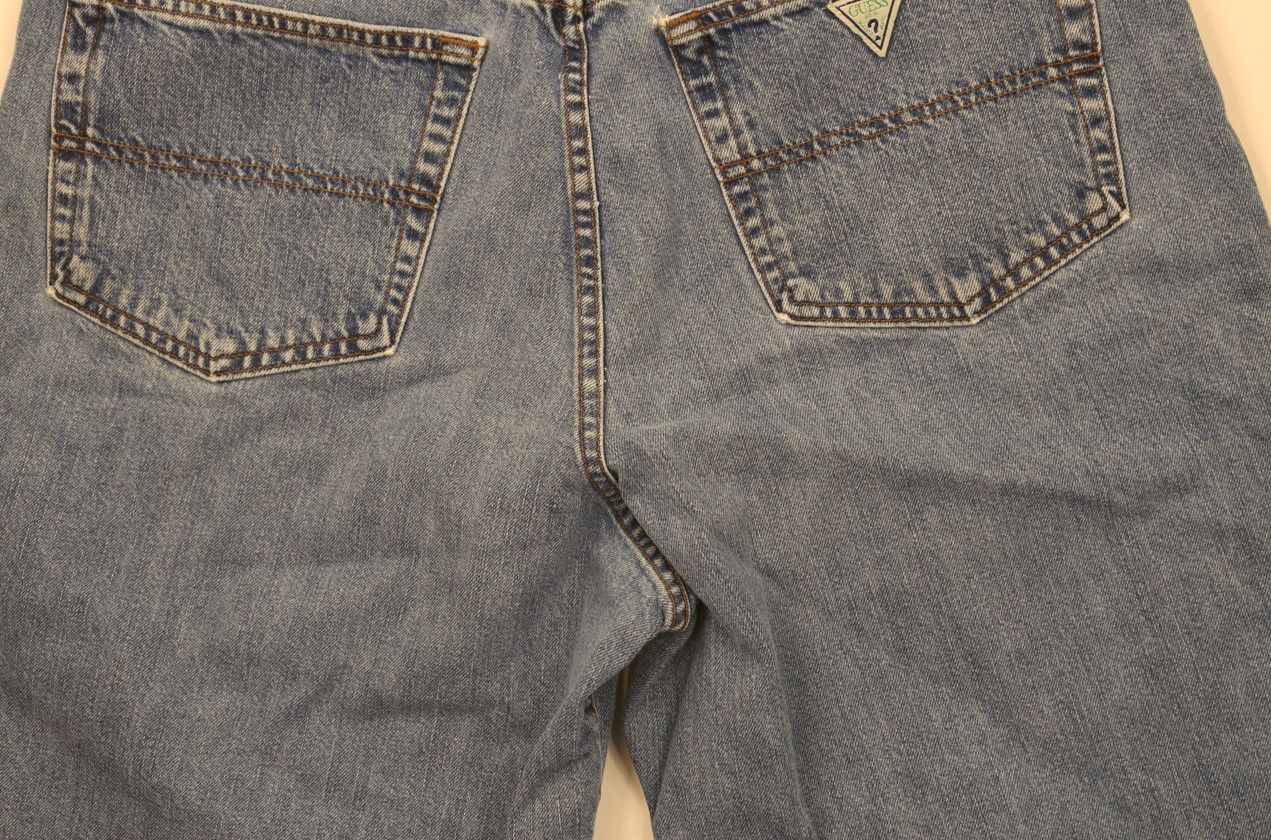 Guess × Vintage Vintage 90s Guess Jeans Loose Denim Jean Shorts Jorts USA Size US 34 / EU 50 - 11 Thumbnail