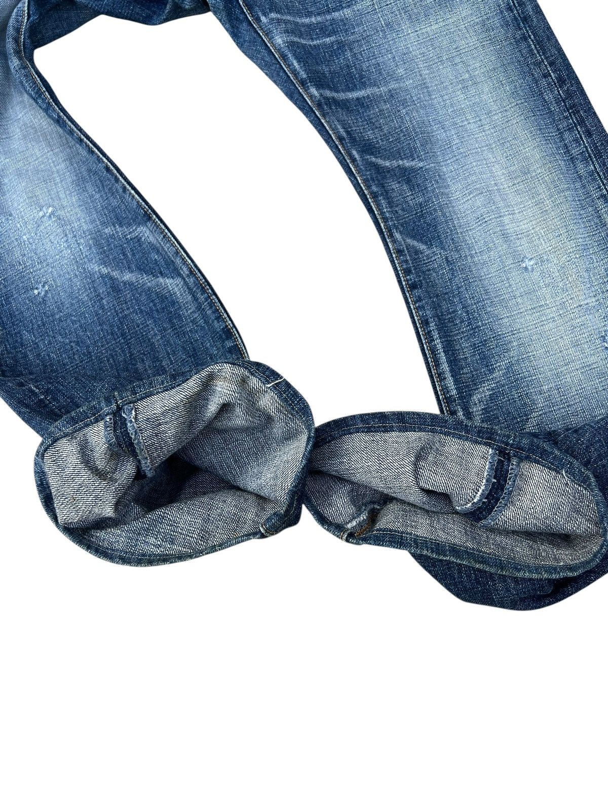 Eternal Vintage Eternal Japan Distressed Denim Flare Jeans Size US 28 / EU 44 - 14 Thumbnail