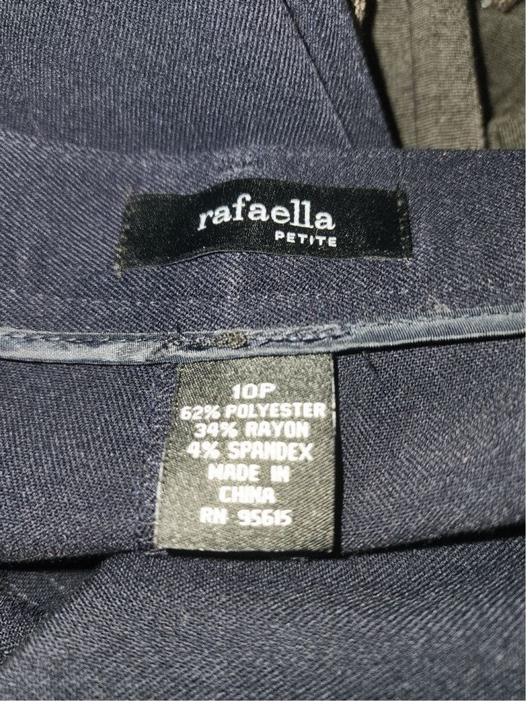 Other Women rafaella Petite Pants Size 10P Blue Size 32" / US 10 / IT 46 - 5 Thumbnail