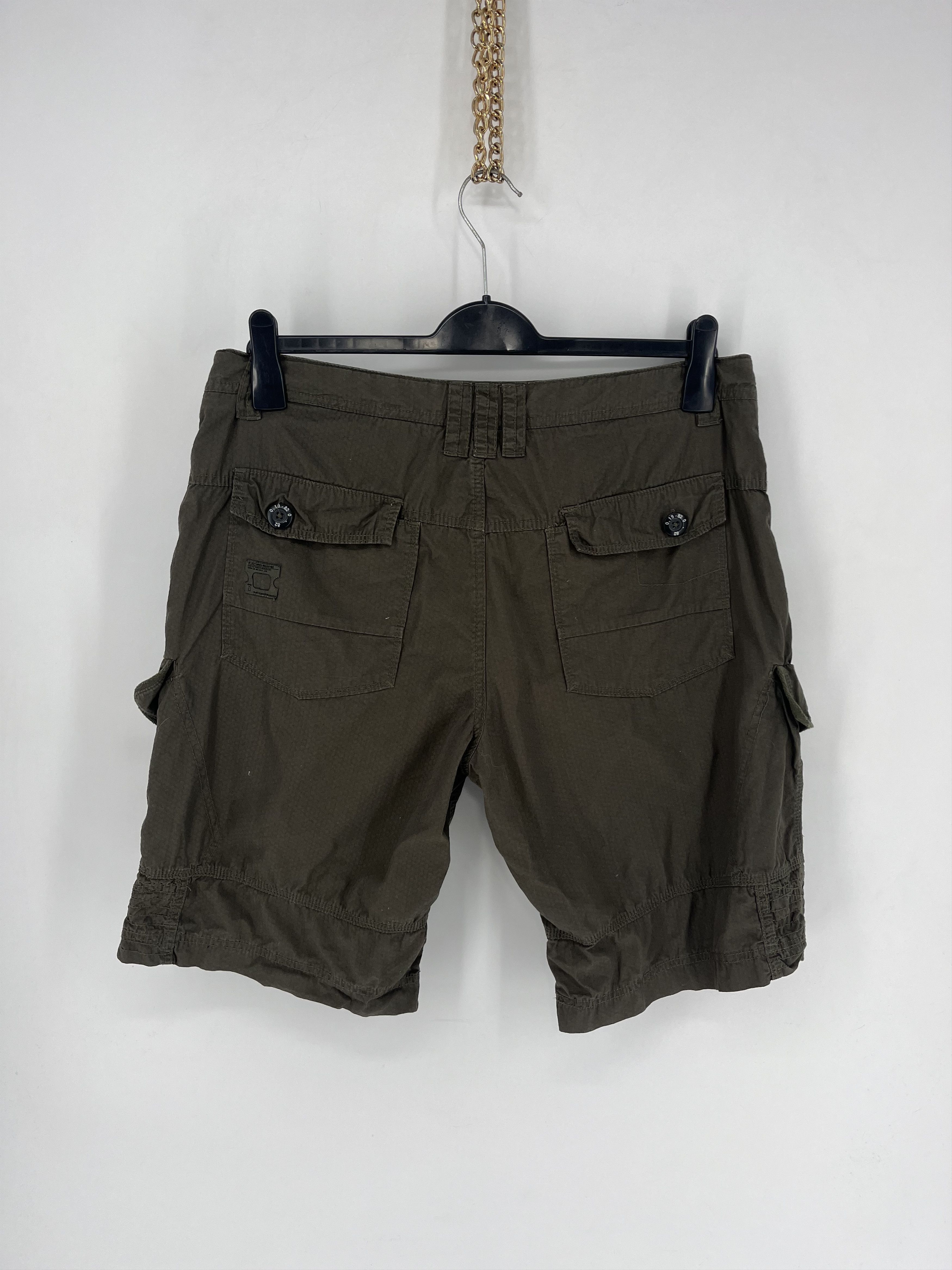 Other Vintage Army frst Combat Cargo Shorts Size US 36 / EU 52 - 11 Thumbnail