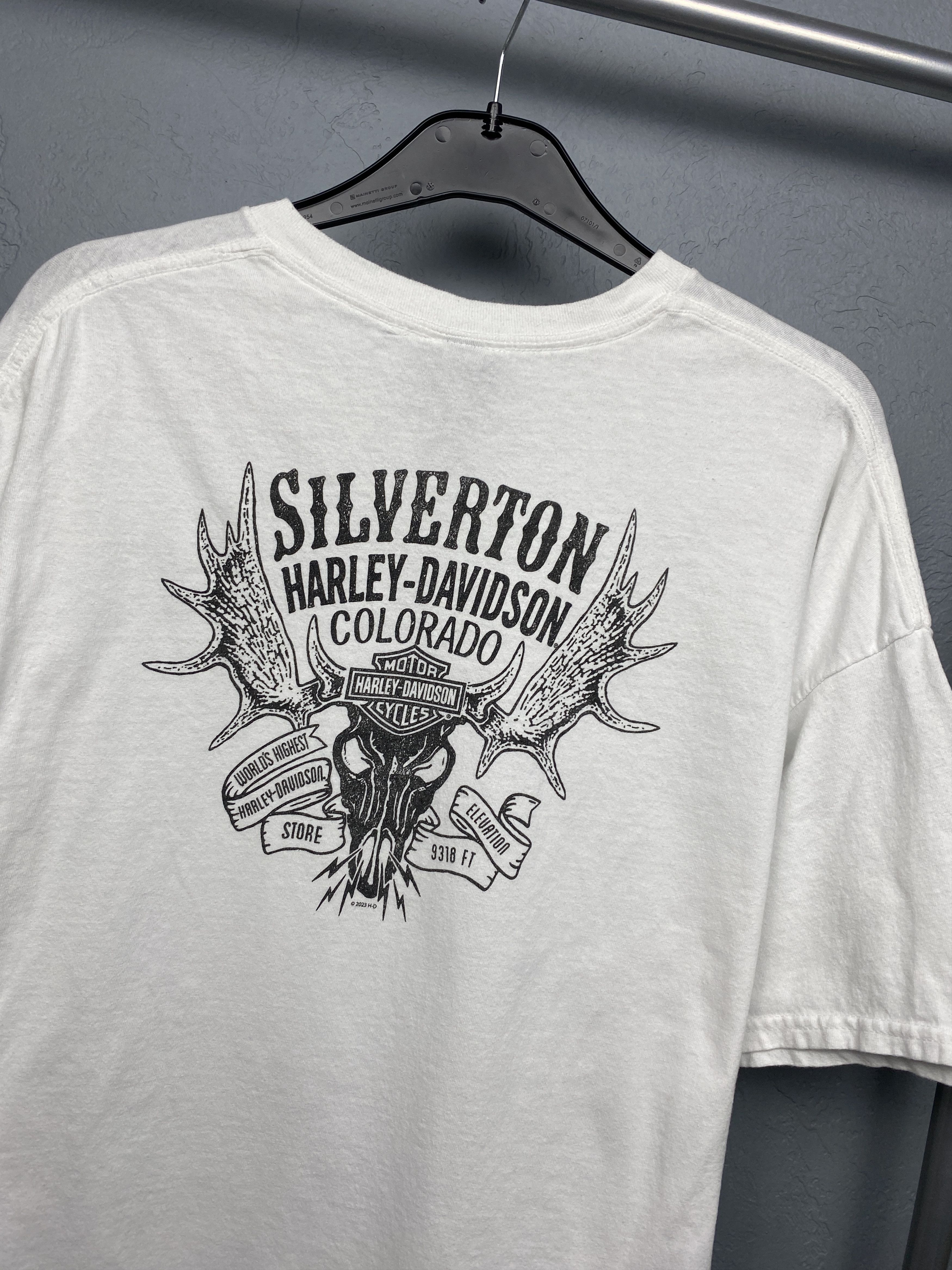 Harley Davidson Harley Davidson Colorado Mens Crew Neck T-Shirt Size US XXL / EU 58 / 5 - 2 Thumbnail