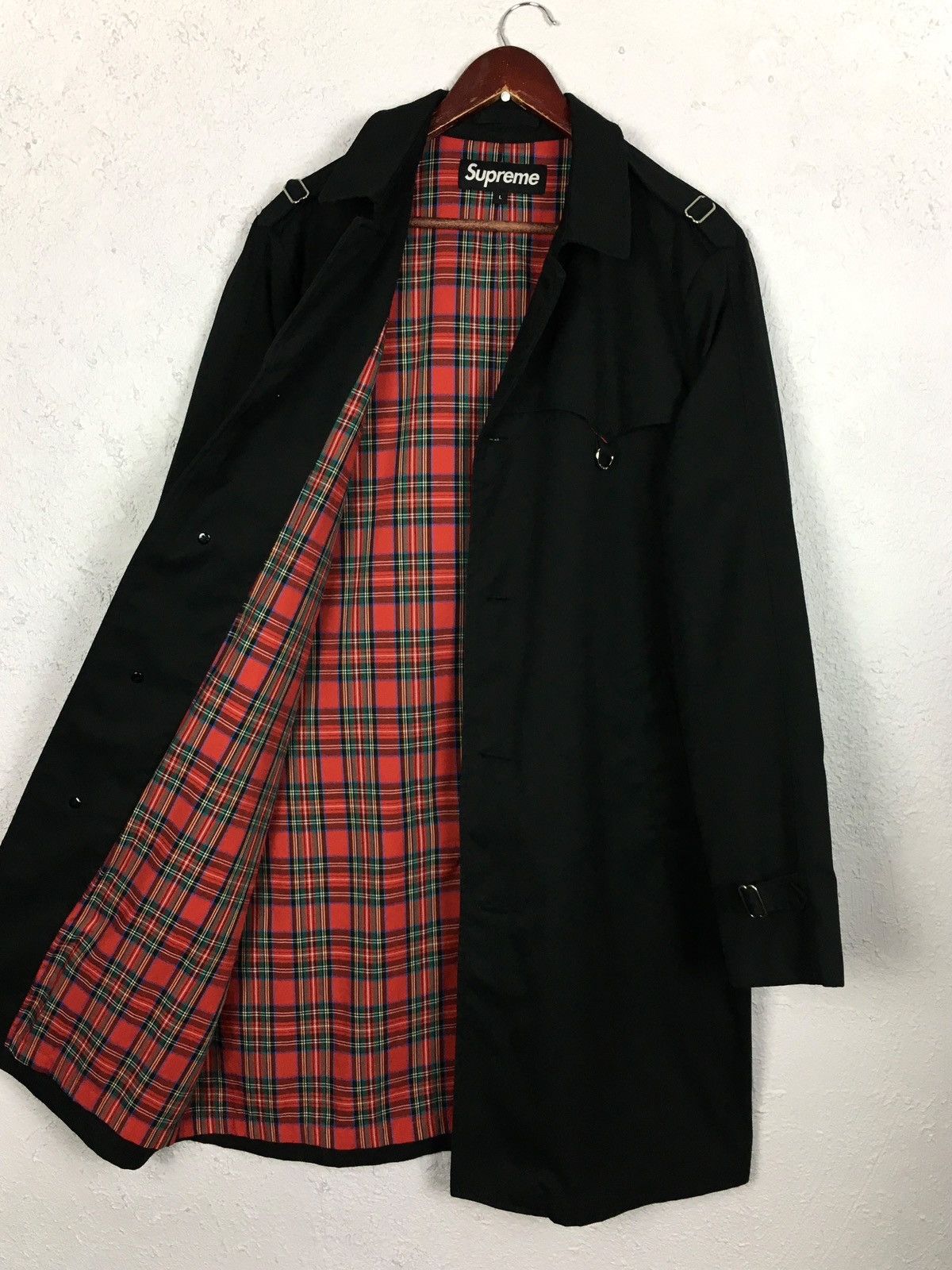 trench jacket SUPREME D-Ring Coat d ring vintage classic y2k
