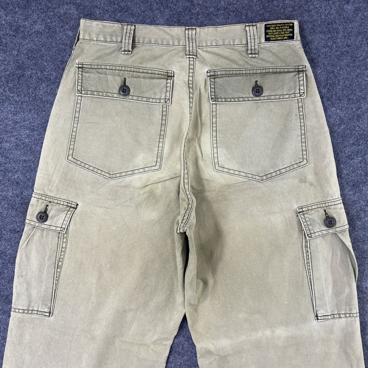 Schott Vintage Schott NYC military cargo pants C002 Size US 30 / EU 46 - 4 Thumbnail