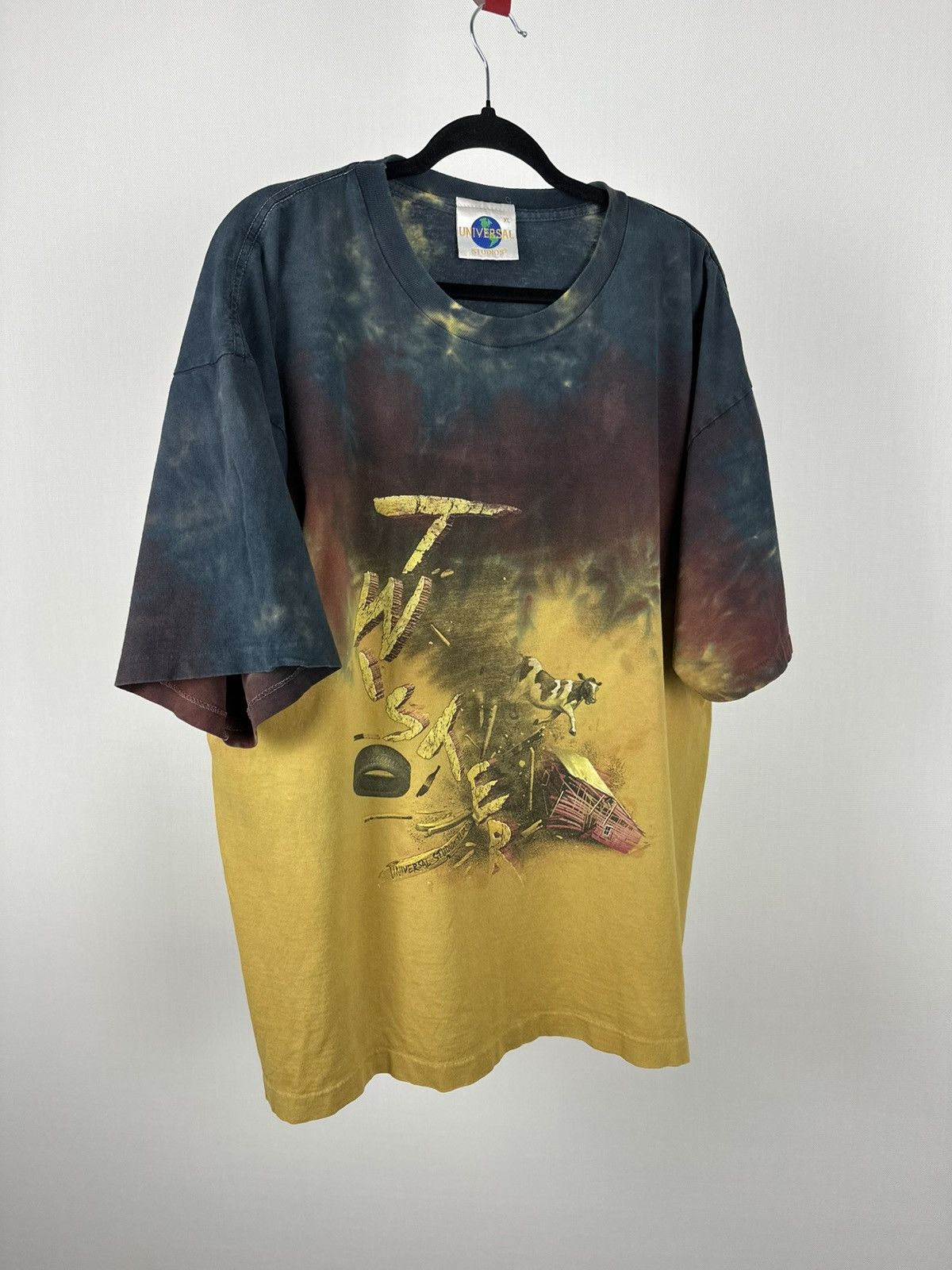 Universal Studios Vintage Universal Studios Twister Tie Dye Graphic Print Size US XL / EU 56 / 4 - 1 Thumbnail