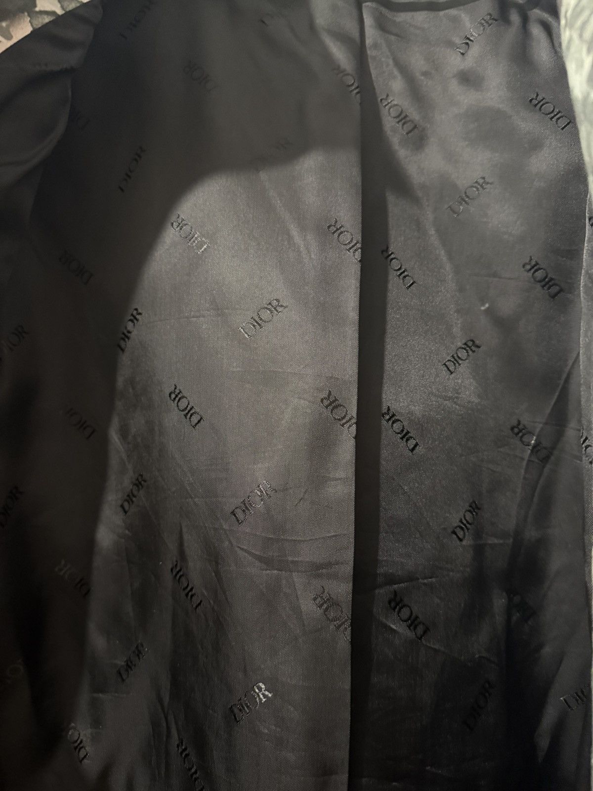 Dior Dior x MMW Pre-Fall 19 Silver Leopard Jacquard Field Jacket Size US L / EU 52-54 / 3 - 11 Thumbnail